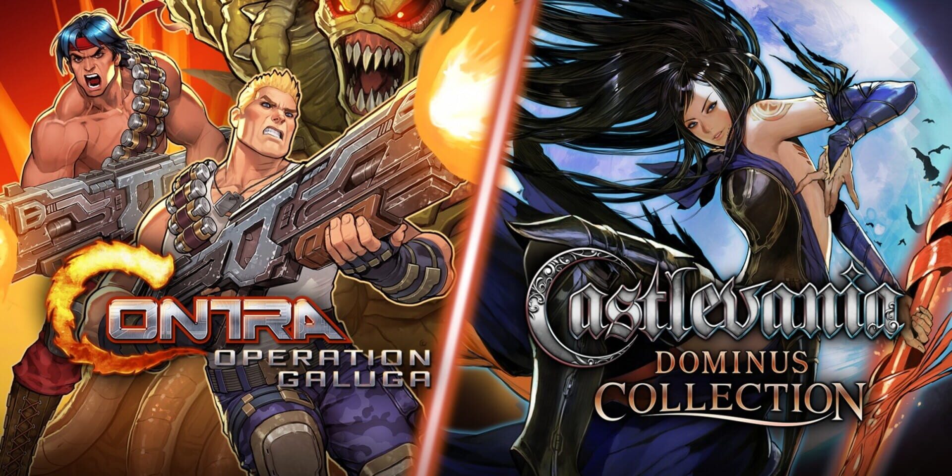 Foto do jogo Contra x Castlevania Bundle