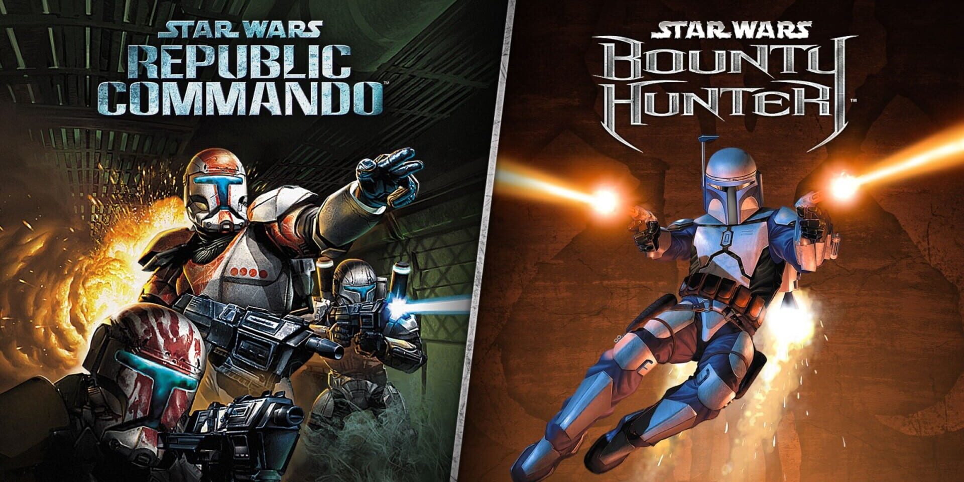 Foto do jogo Star Wars: Bounty Hunter & Republic Commando Bundle