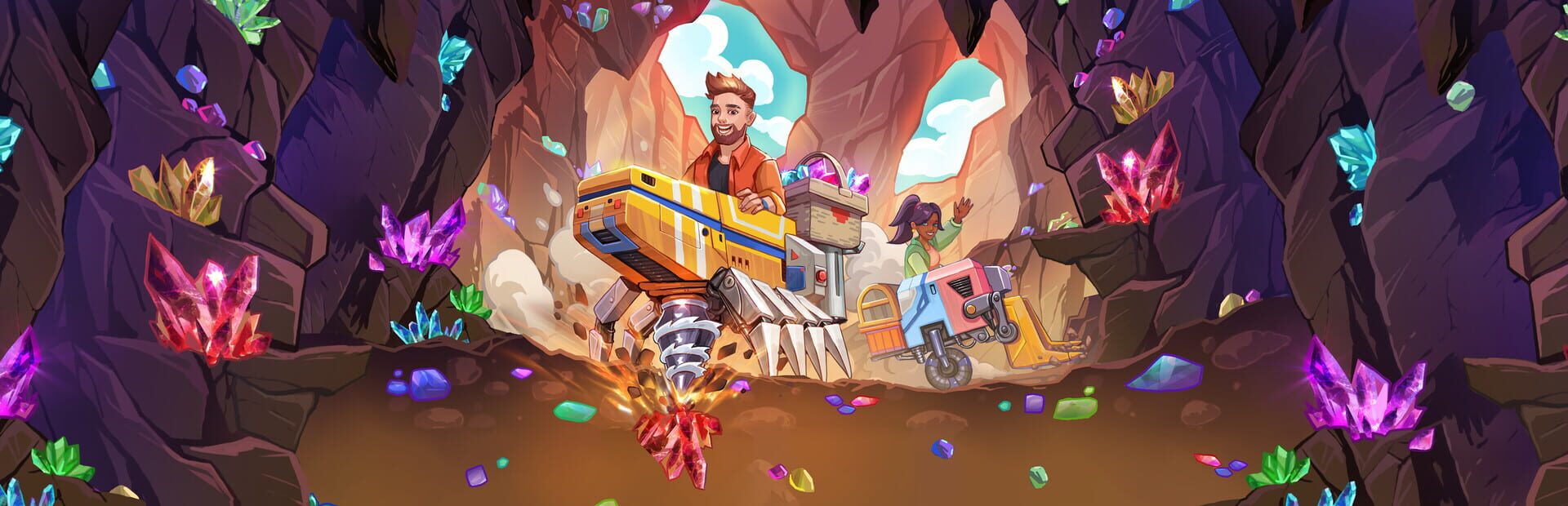 Foto do jogo Super Mining Mechs