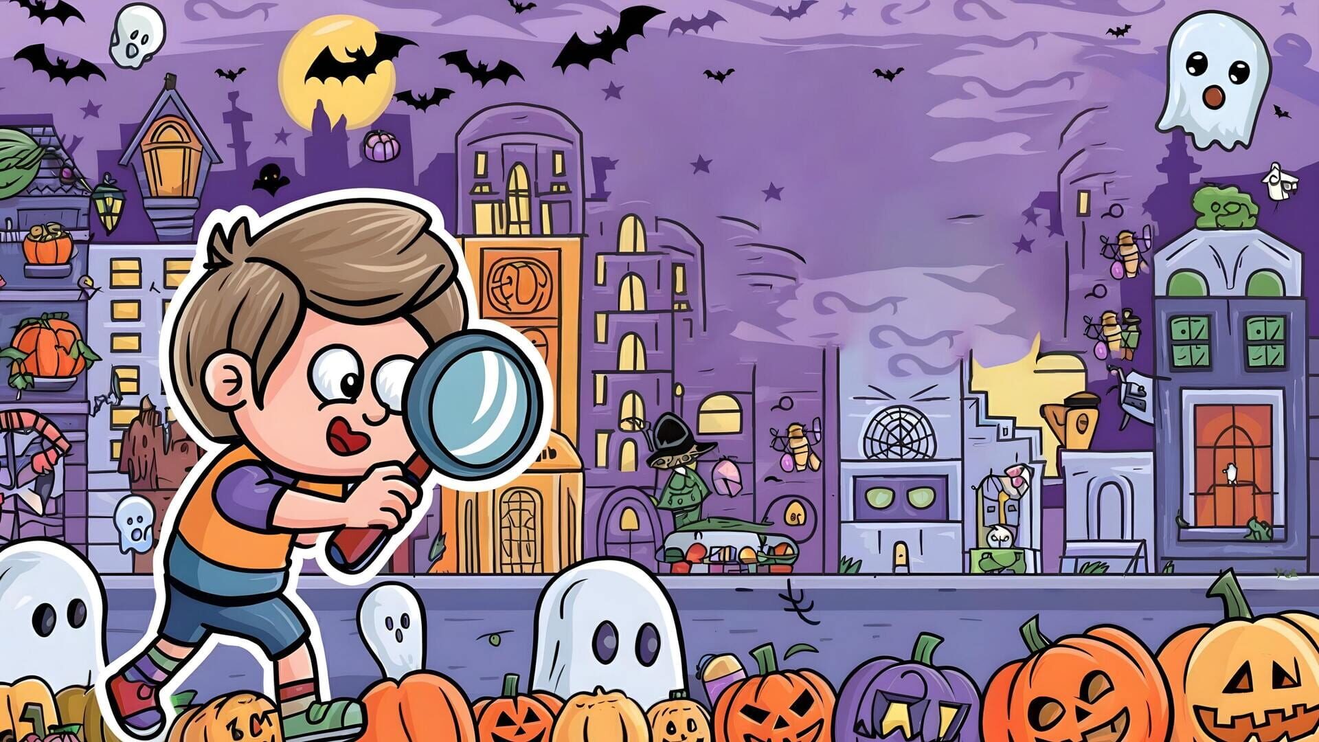 Foto do jogo Doodle Hunt: Halloween Rush