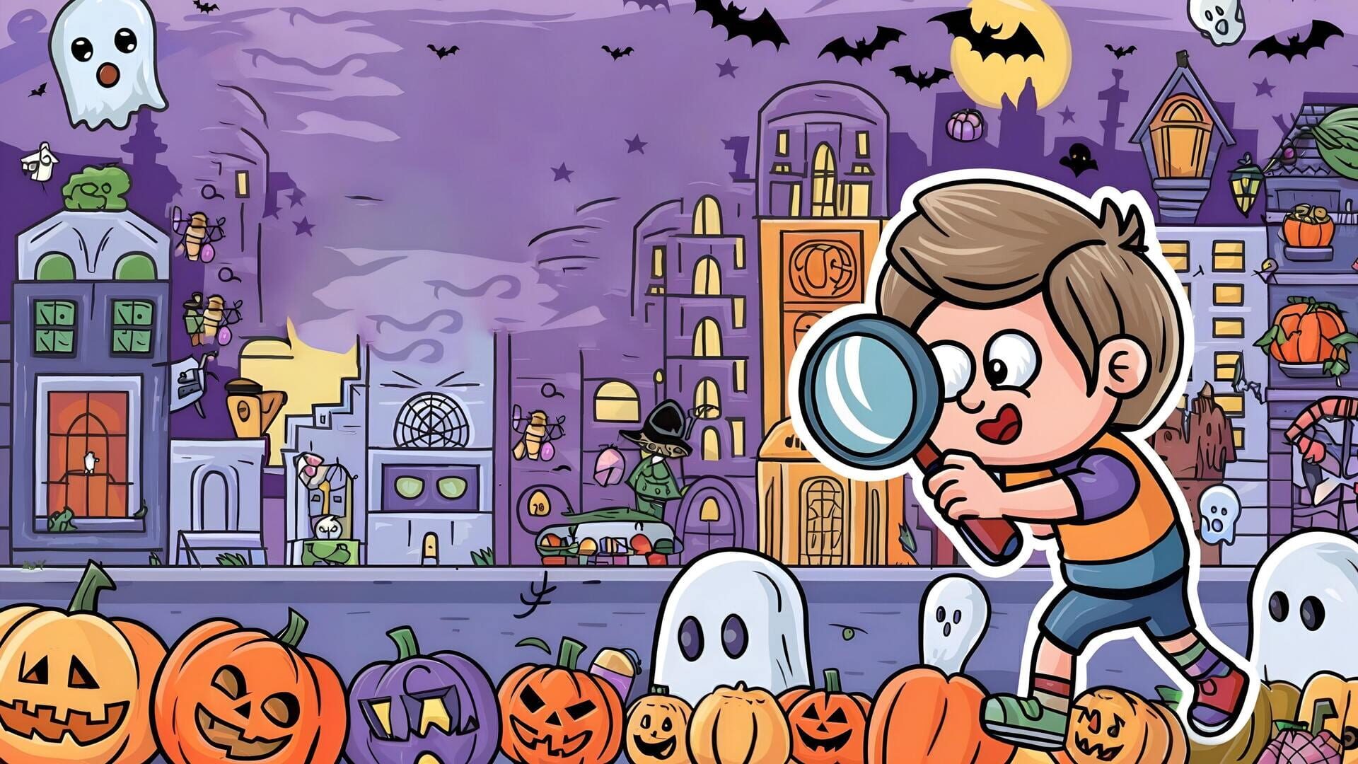 Foto do jogo Doodle Hunt: Halloween Rush