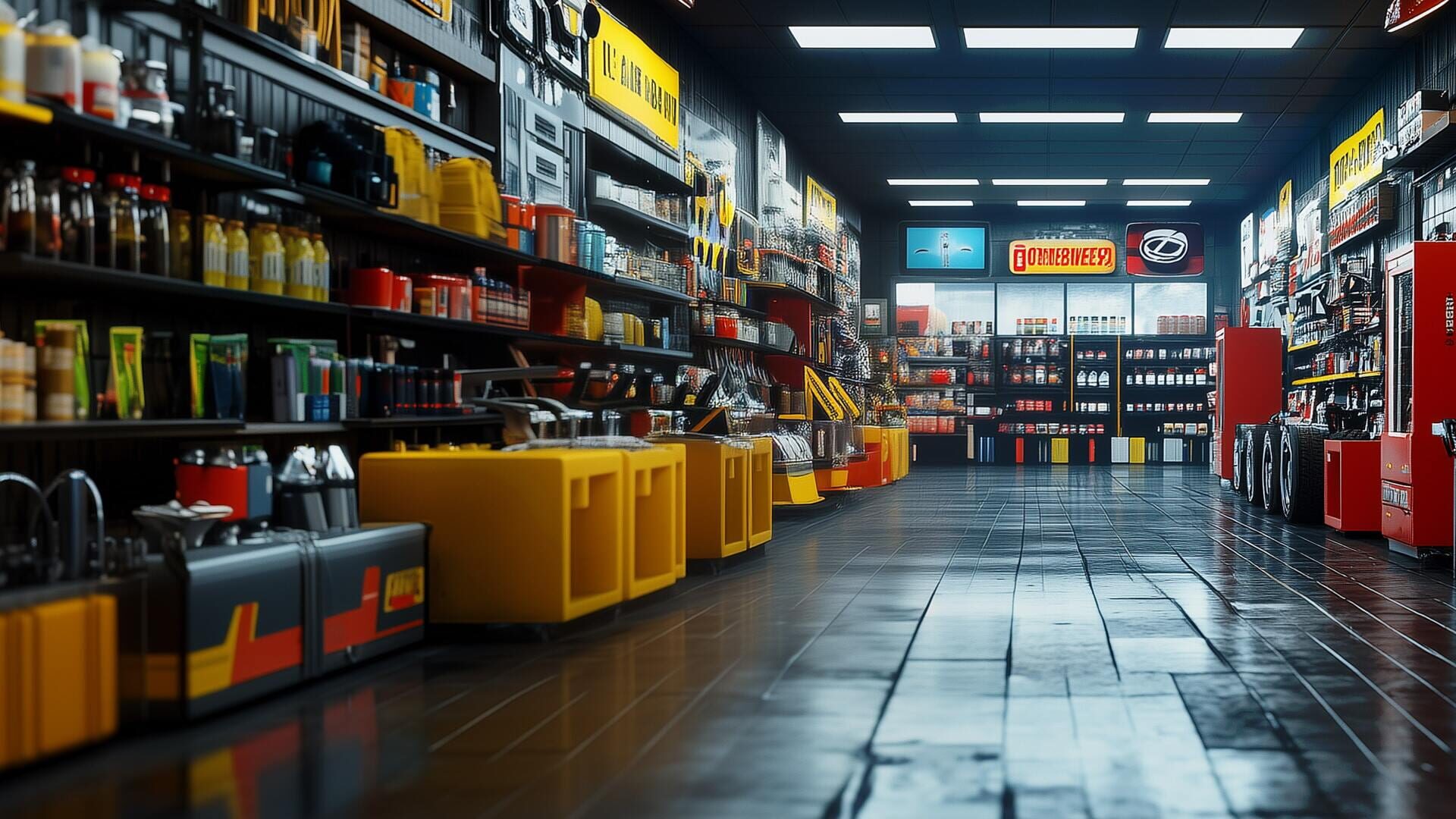 Foto do jogo Mechanic Supermarket Simulator