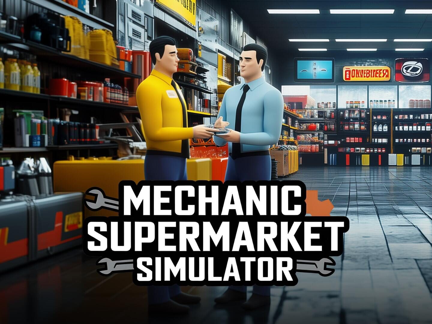 Foto do jogo Mechanic Supermarket Simulator