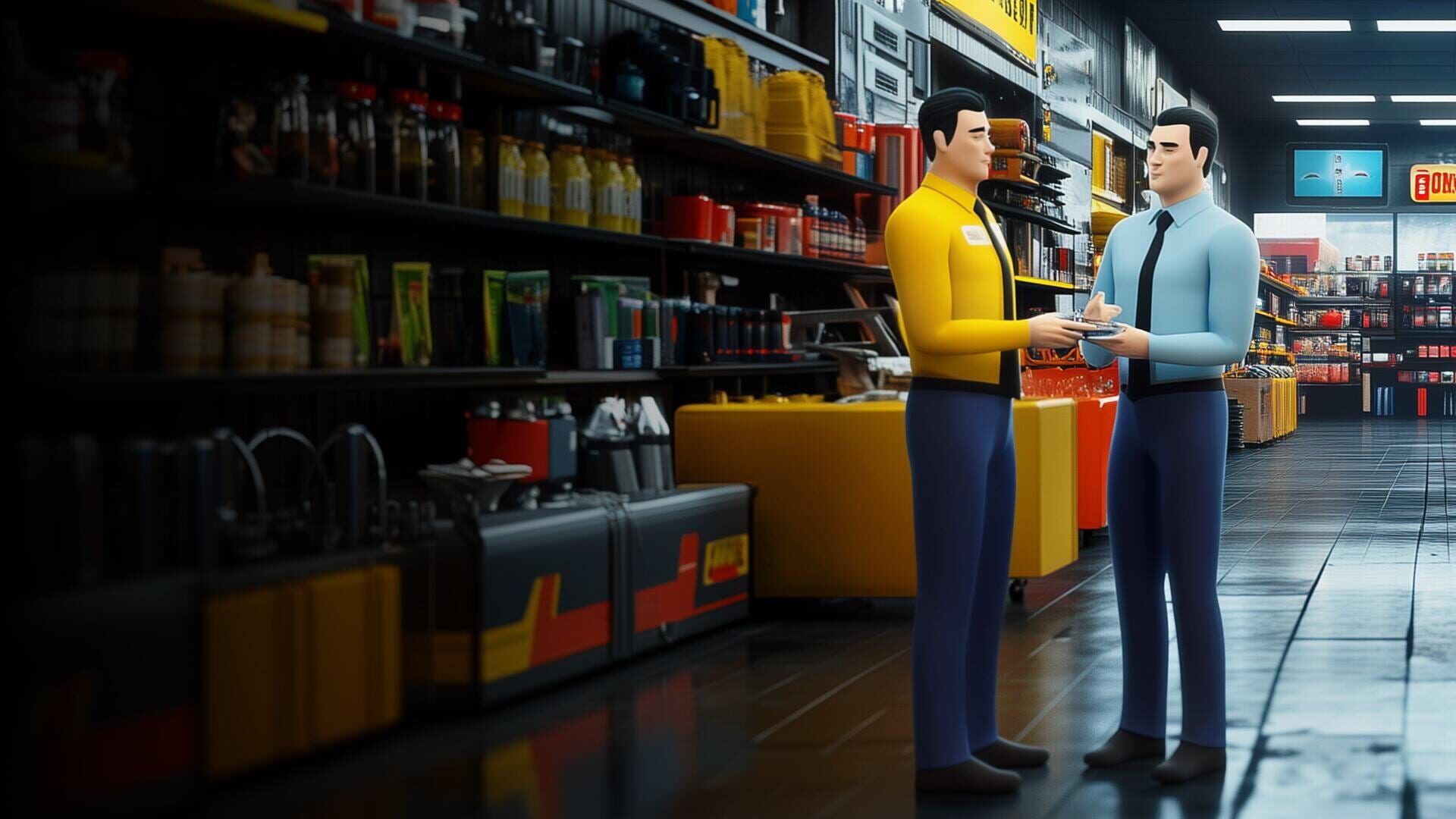 Foto do jogo Mechanic Supermarket Simulator