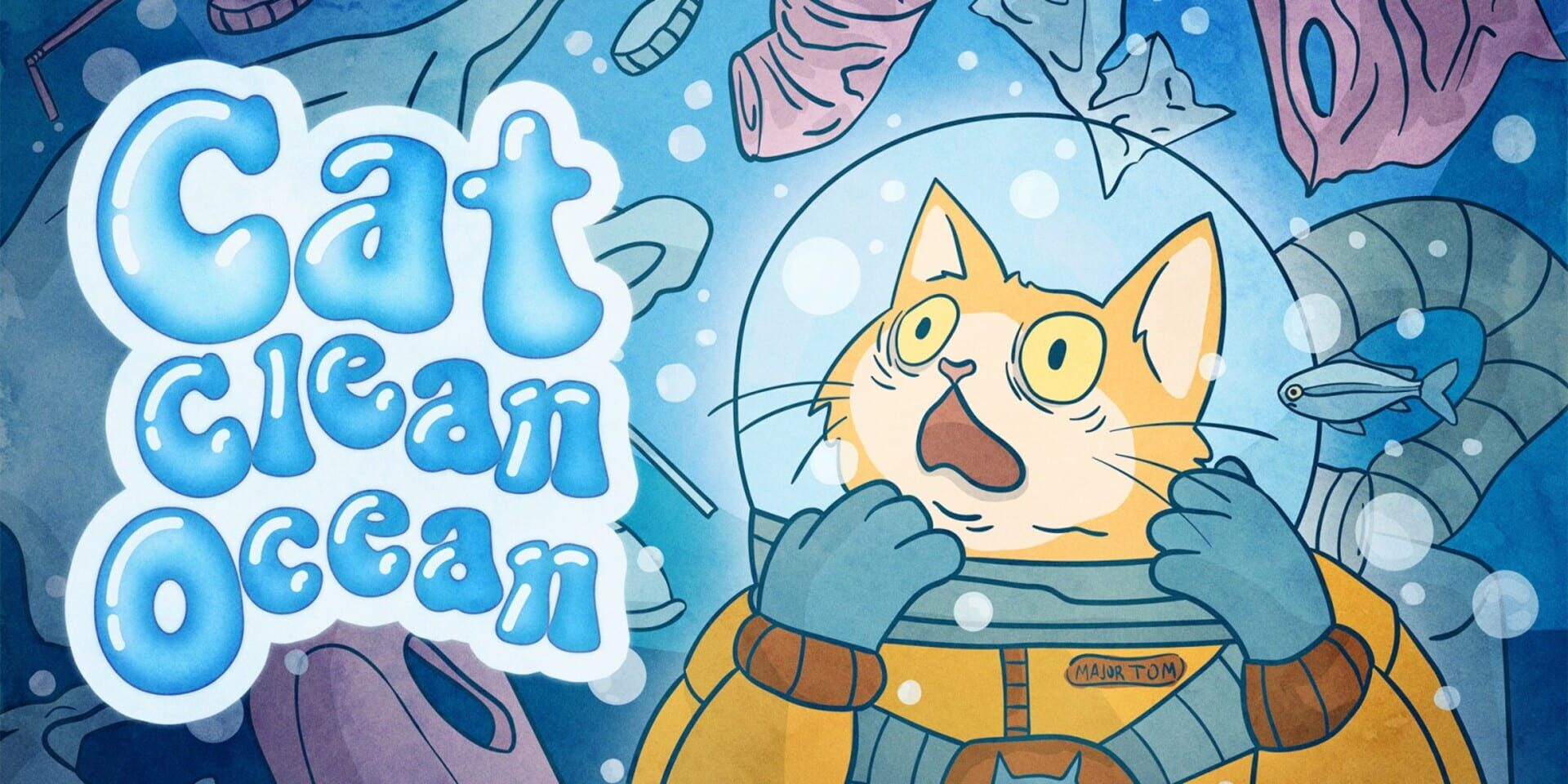 Foto do jogo Cat Clean Ocean