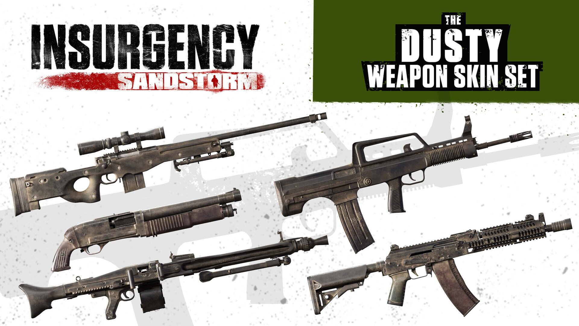 Foto do jogo Insurgency: Sandstorm - Dusty Weapon Skin Set
