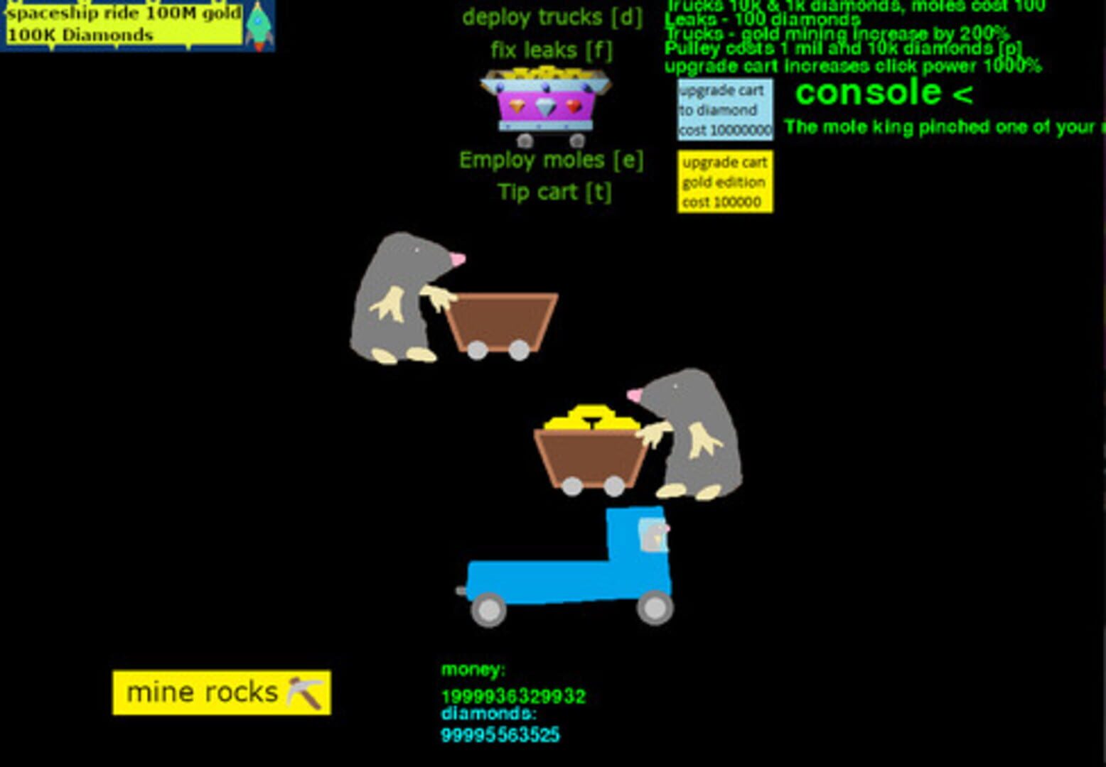Foto do jogo Mole Mine Rocks 0.15