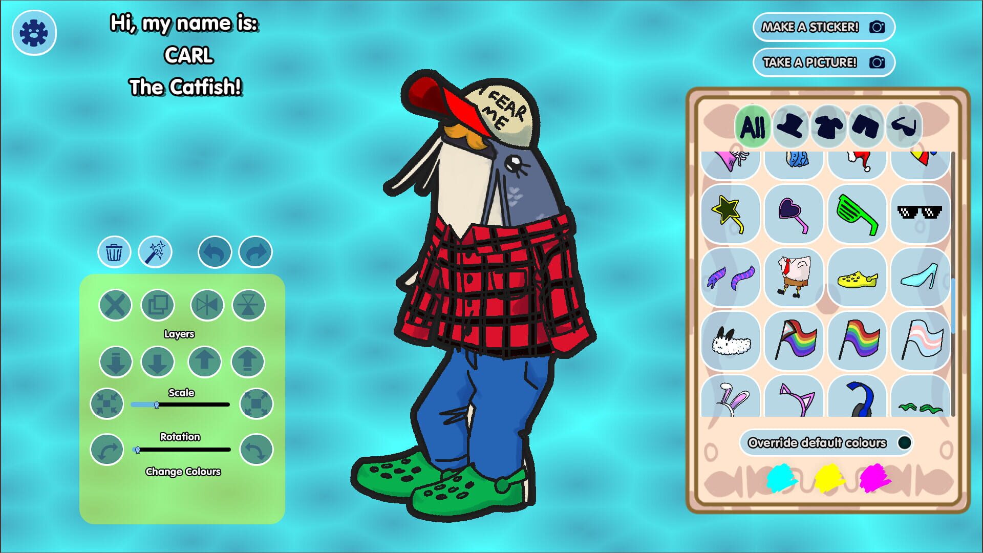 Foto do jogo I'd Kiss That Fish