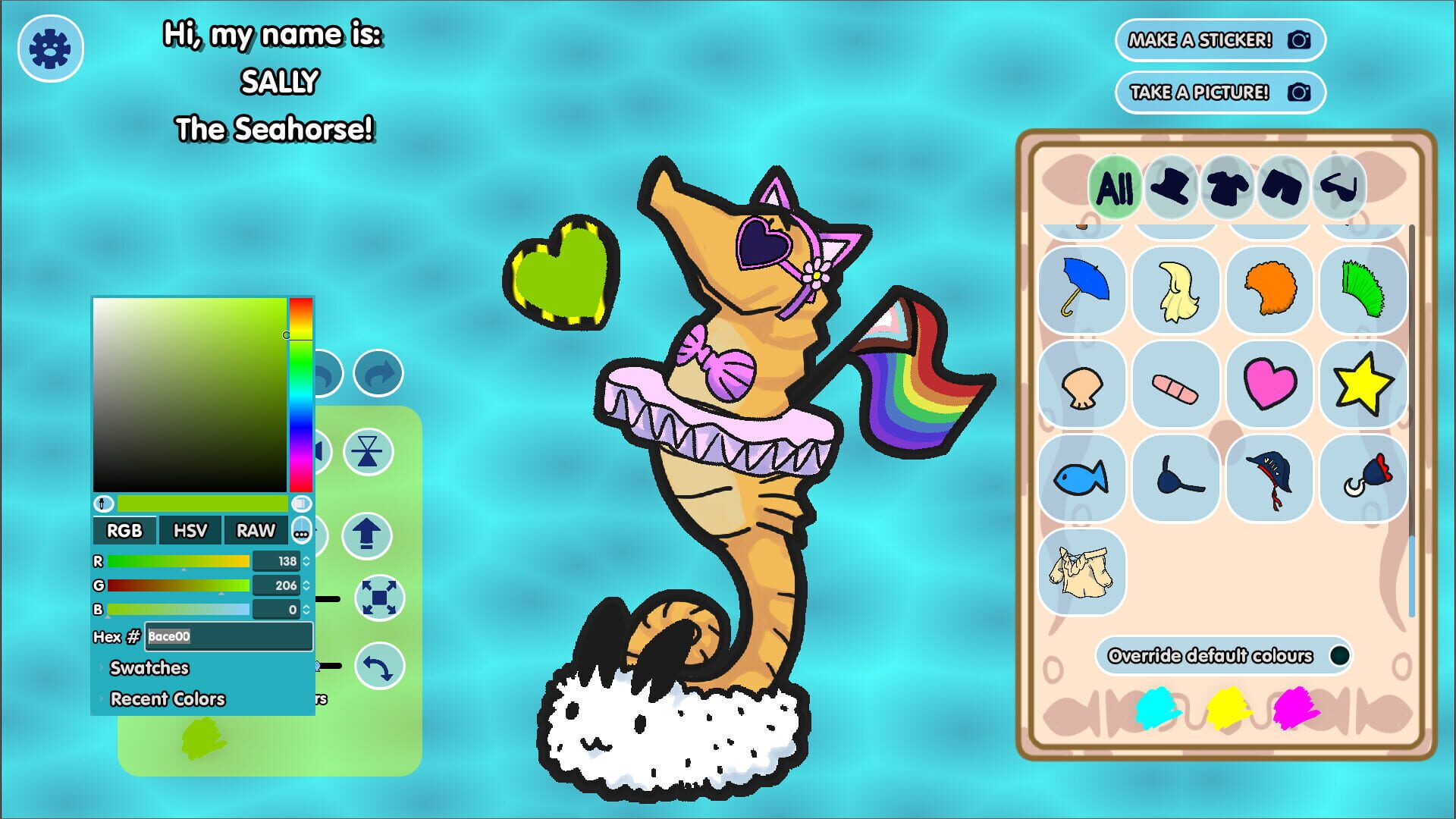 Foto do jogo I'd Kiss That Fish