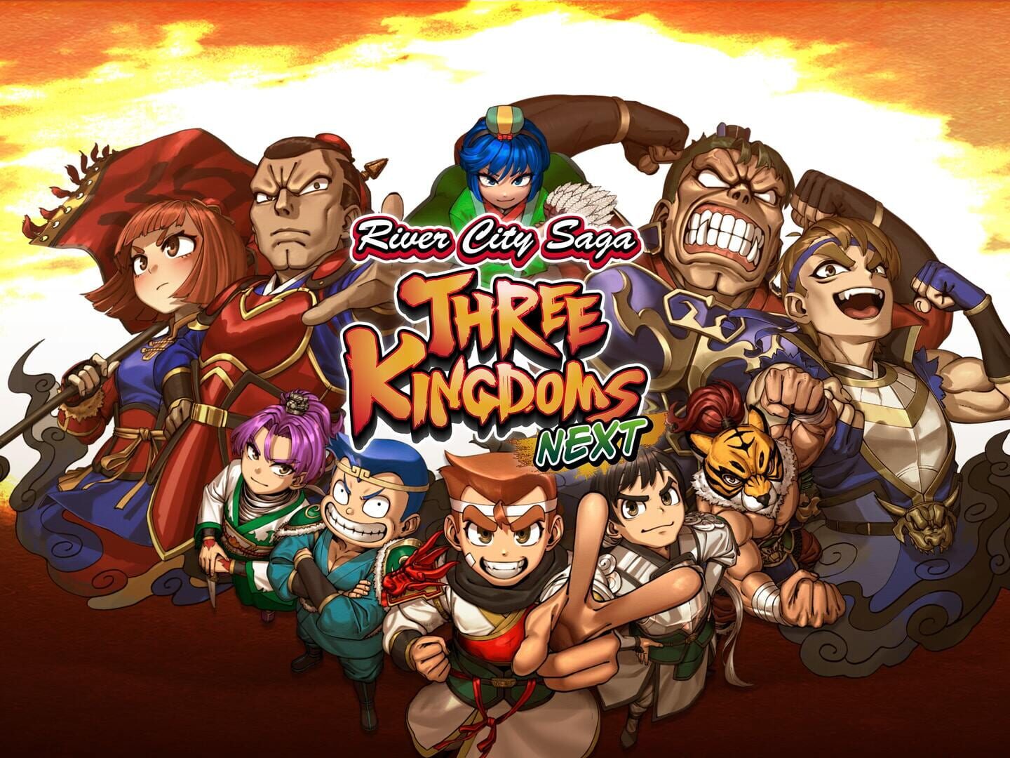 Foto do jogo River City Saga: Three Kingdoms Next