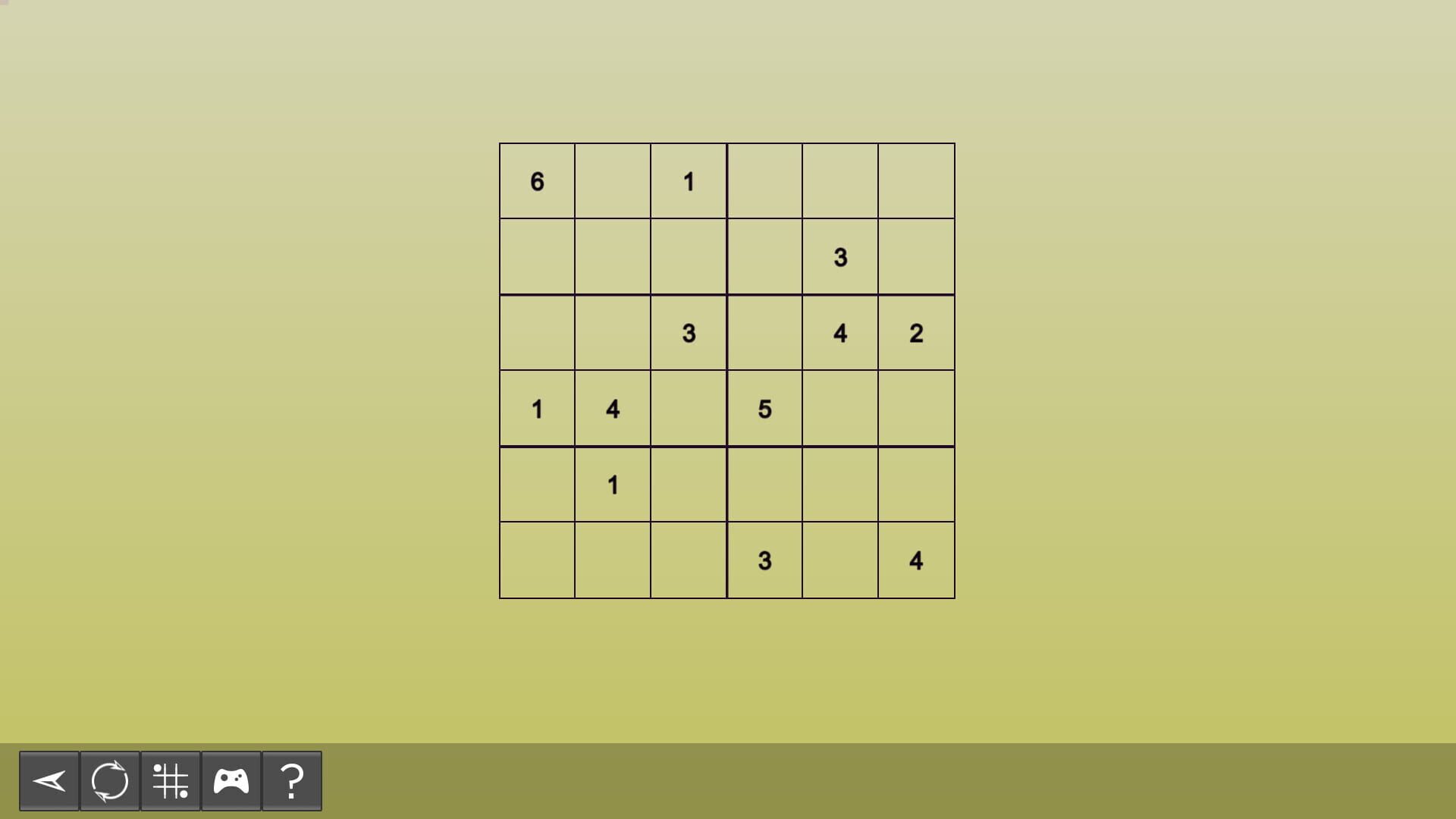 Foto do jogo My Sudoku: Classic 6x6 Easy 6