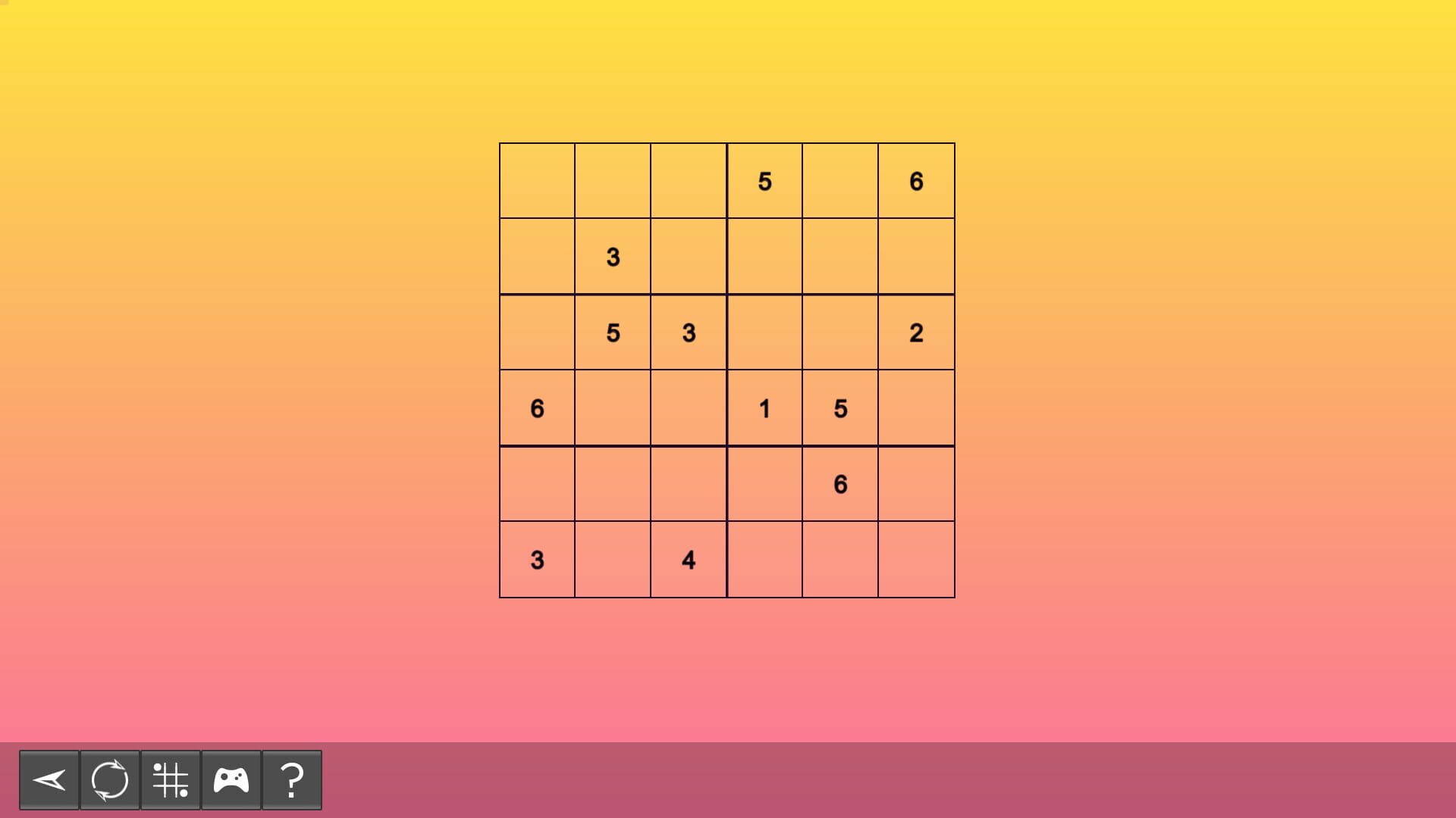 Foto do jogo My Sudoku: Classic 6x6 Easy 3