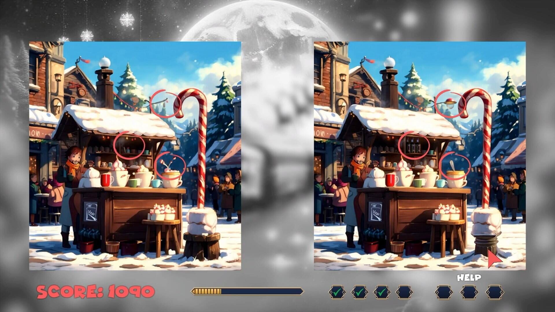 Foto do jogo Spot The Difference: Christmas Edition