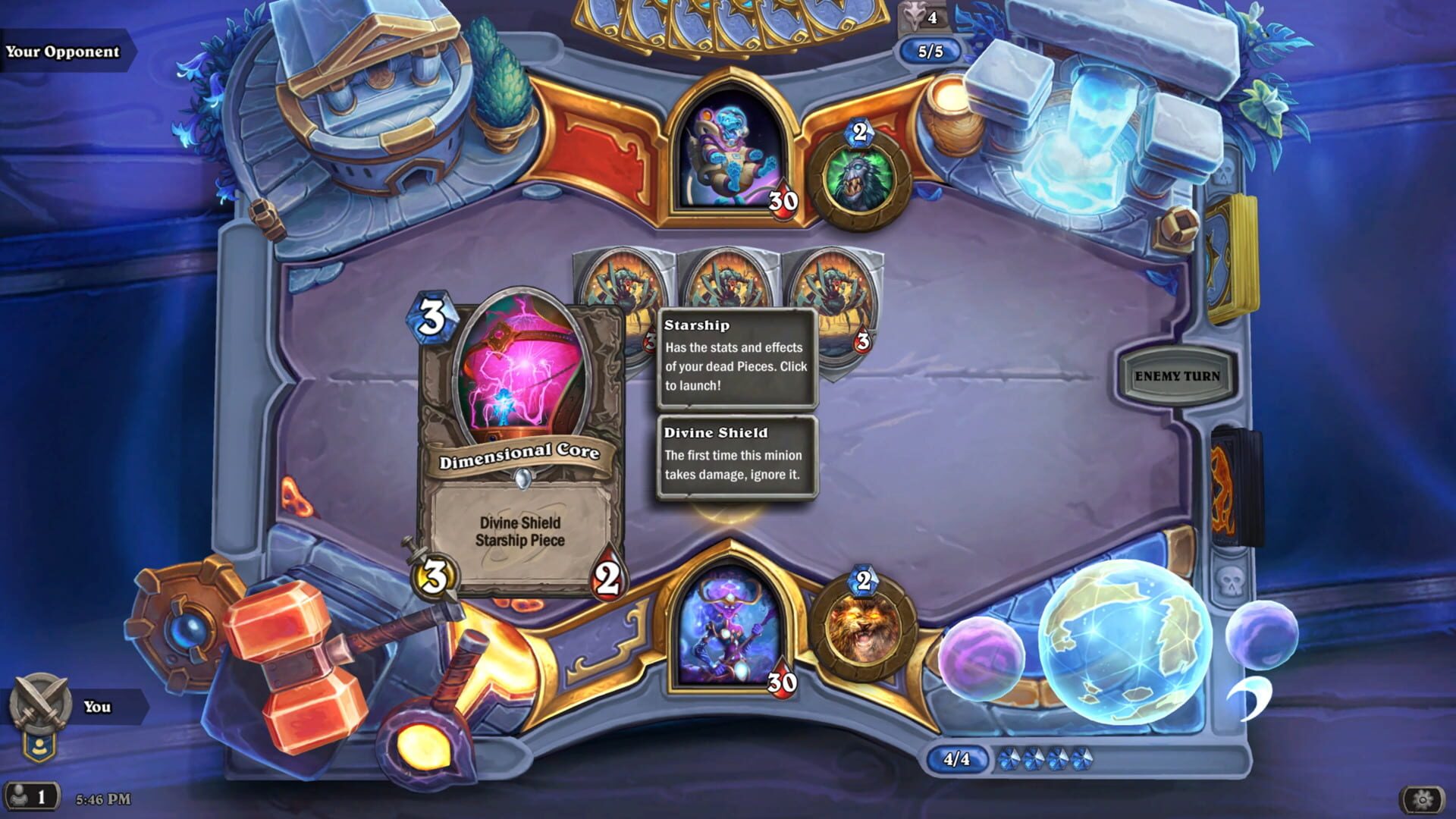 Foto do jogo Hearthstone: The Great Dark Beyond
