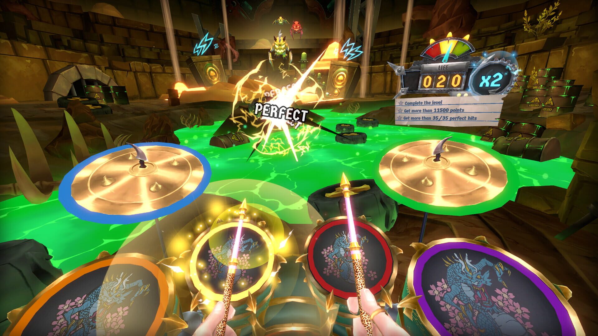 Foto do jogo Drums Rock: Jinjer - 'Pisces'