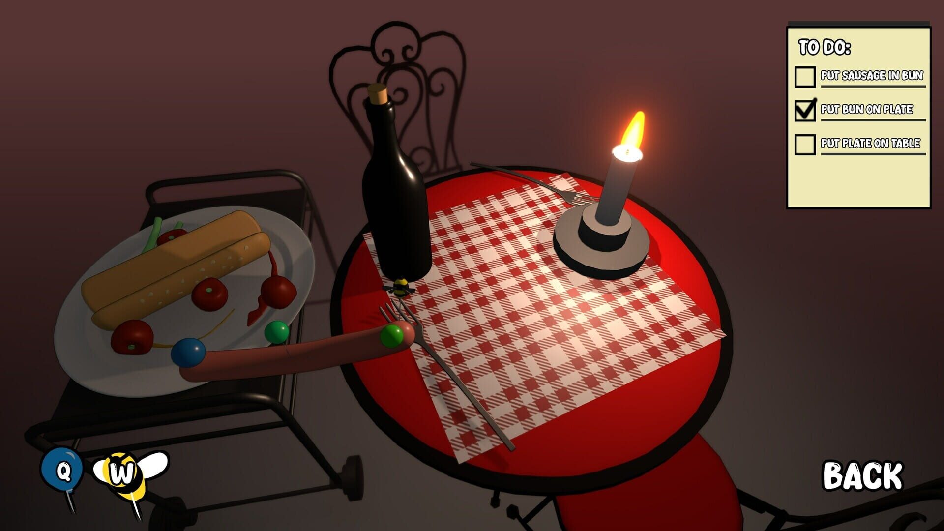 Foto do jogo Put the Sausage in the Bun