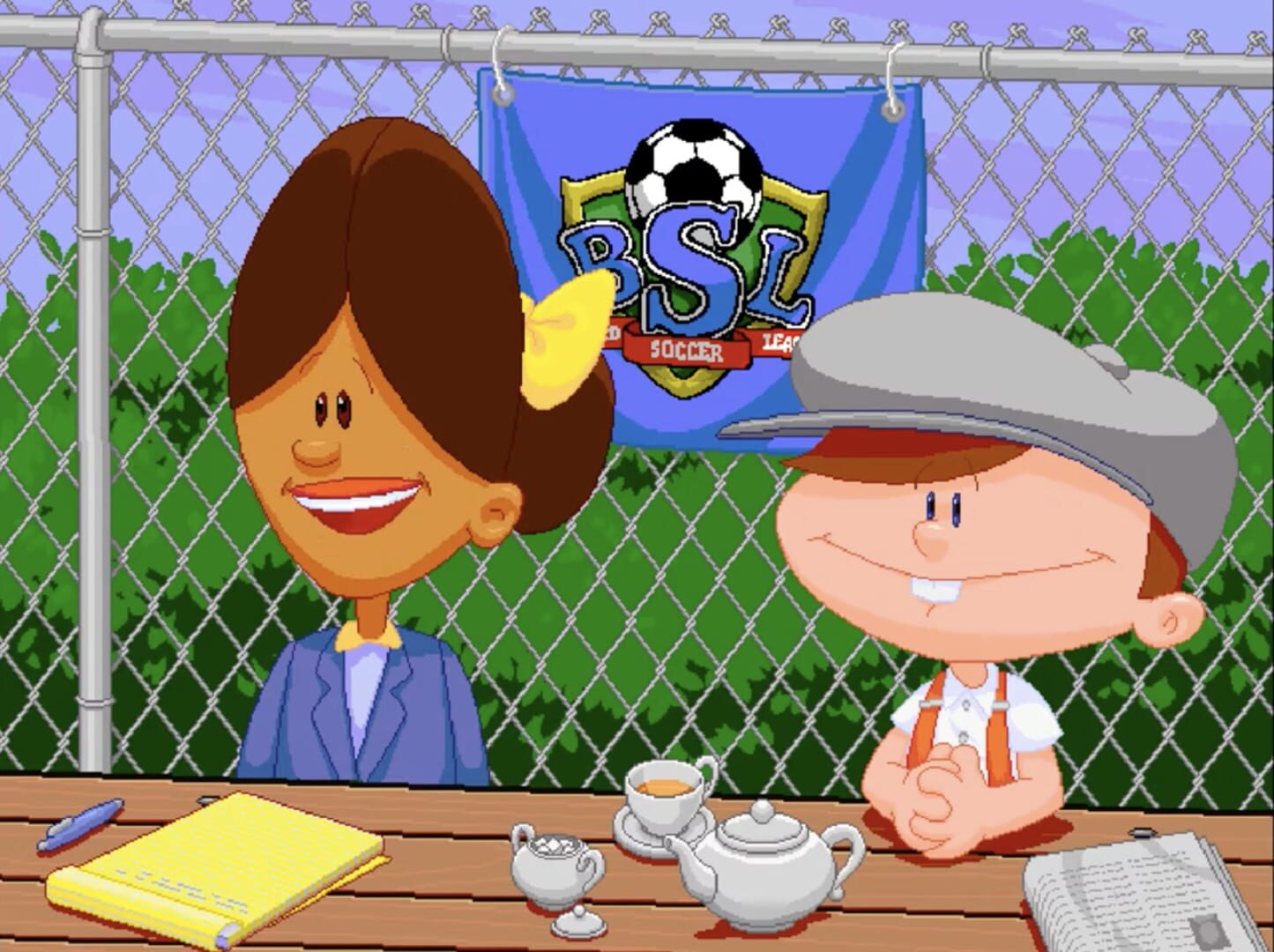 Foto do jogo Backyard Soccer '98