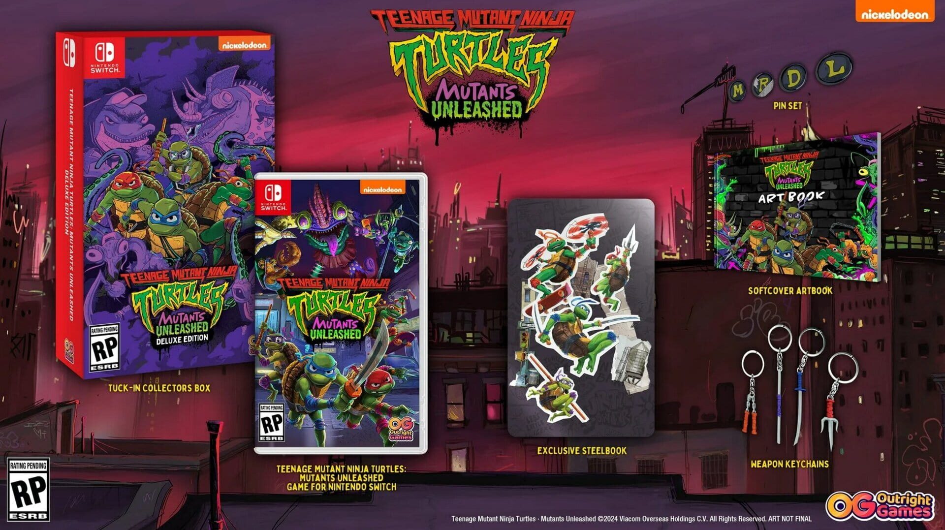 Foto do jogo Teenage Mutant Ninja Turtles: Mutants Unleashed - Deluxe Edition