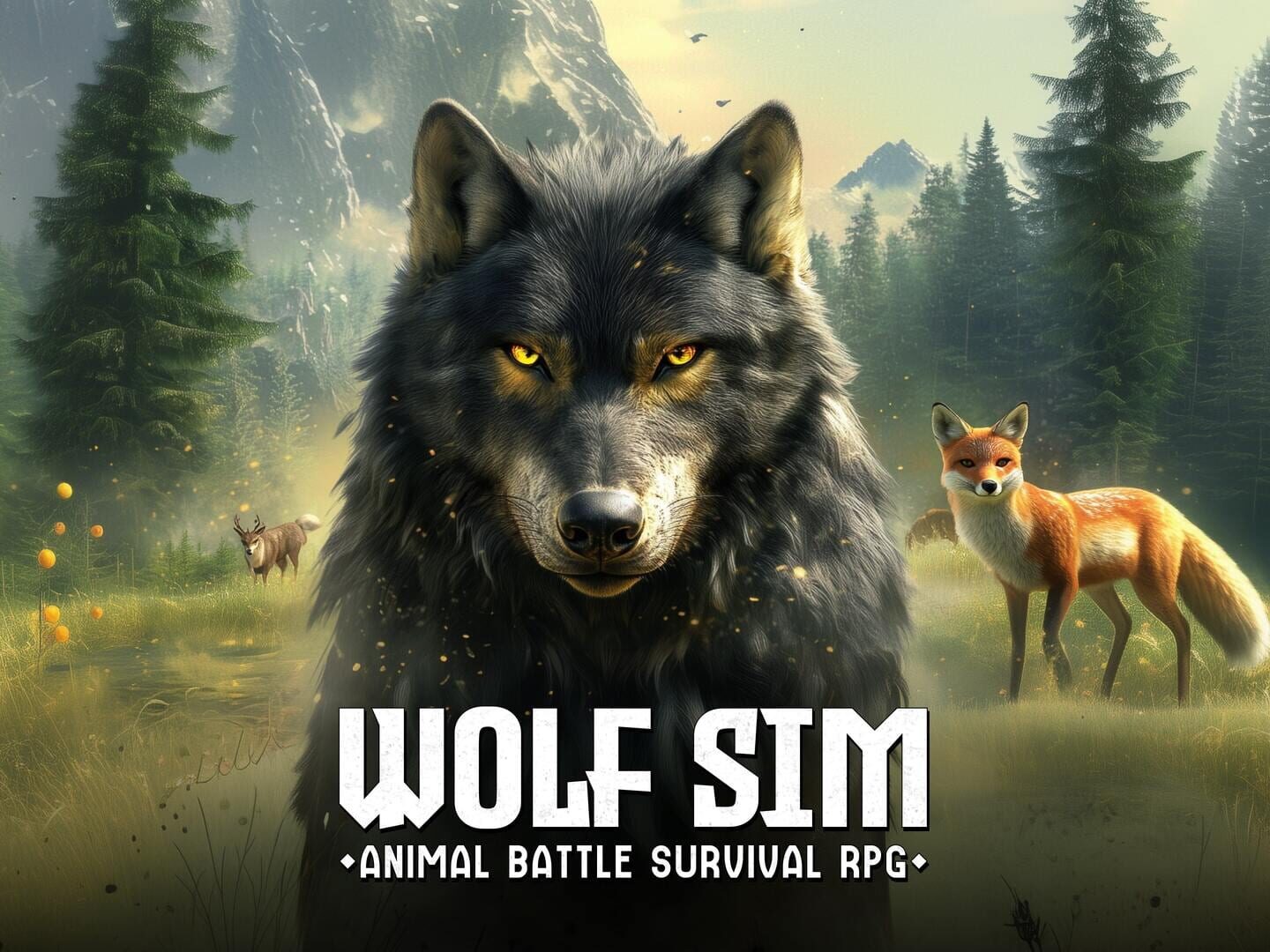 Foto do jogo Wolf Sim: Animal Battle Survival RPG