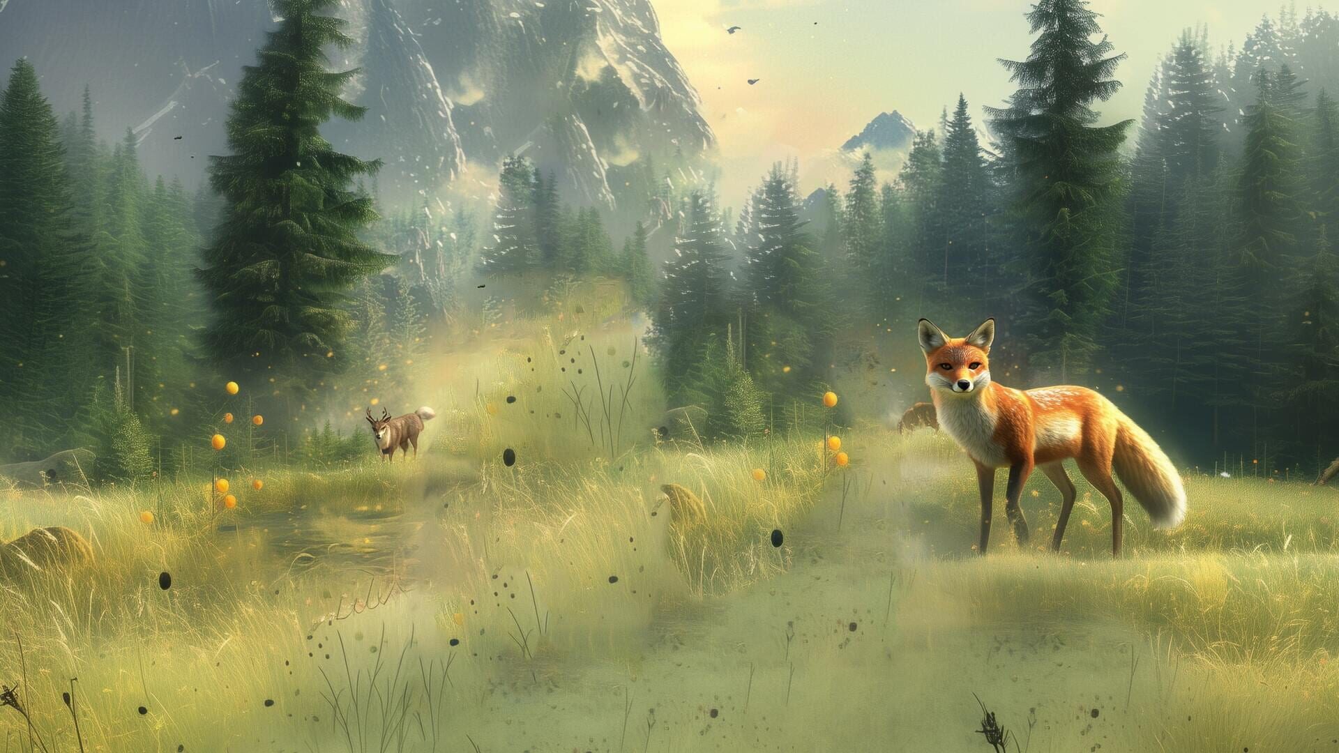 Foto do jogo Wolf Sim: Animal Battle Survival RPG