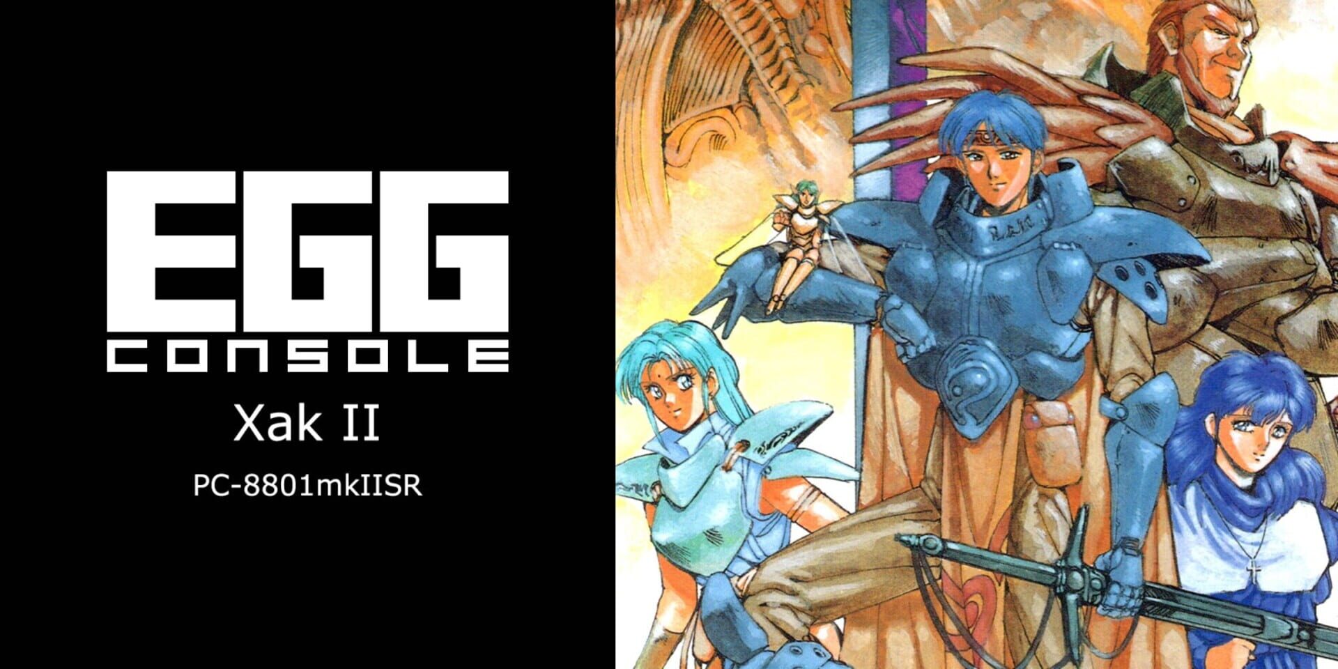 Foto do jogo Eggconsole Xak II PC-8801mkIISR