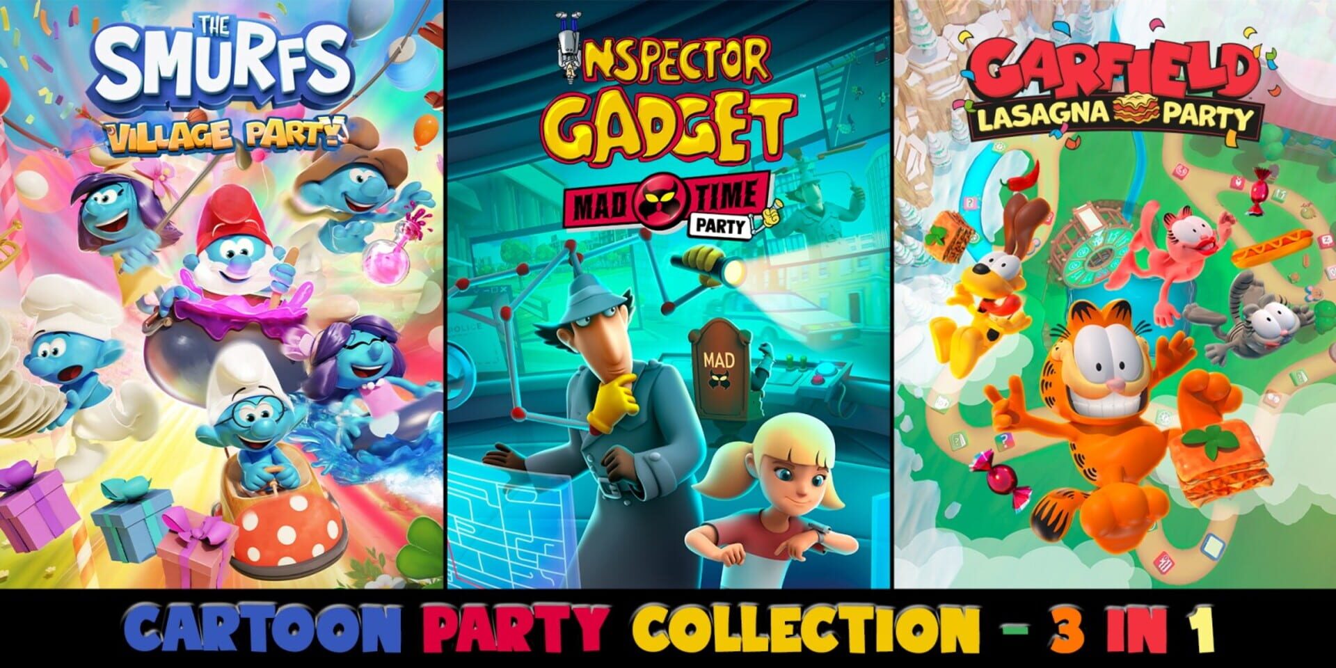 Foto do jogo Cartoon Party Collection: 3 in 1