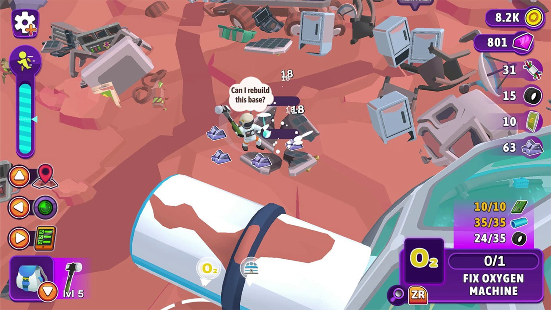 Foto do jogo Mars Survivor