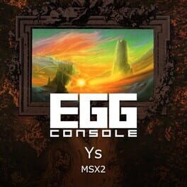 Foto do jogo Eggconsole Ys MSX2