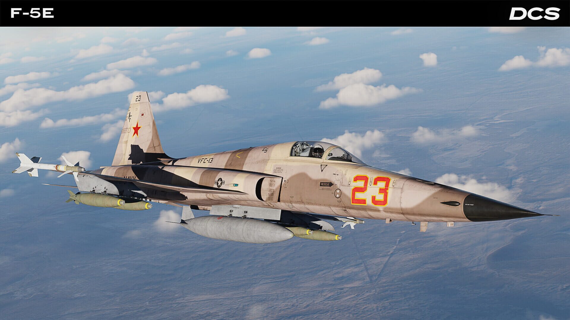 Foto do jogo DCS World: F-5E Remastered