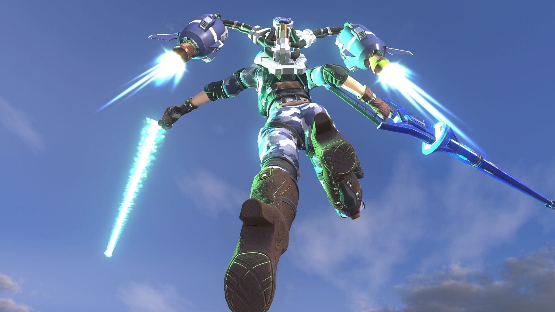 Foto do jogo Earth Defense Force 6: Wing Diver Independently Operated Equipment - Handy Saber Type 0
