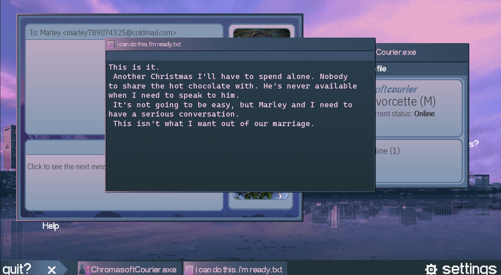 Foto do jogo Divorce Chatroom