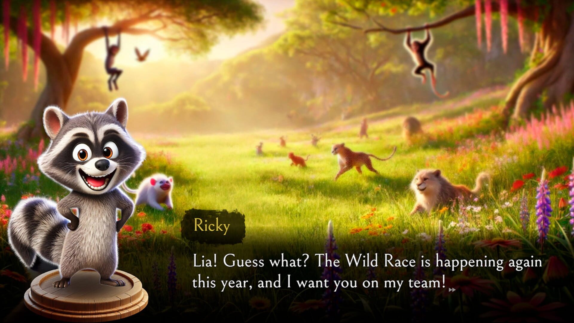 Foto do jogo Little Animals: The Wild Race
