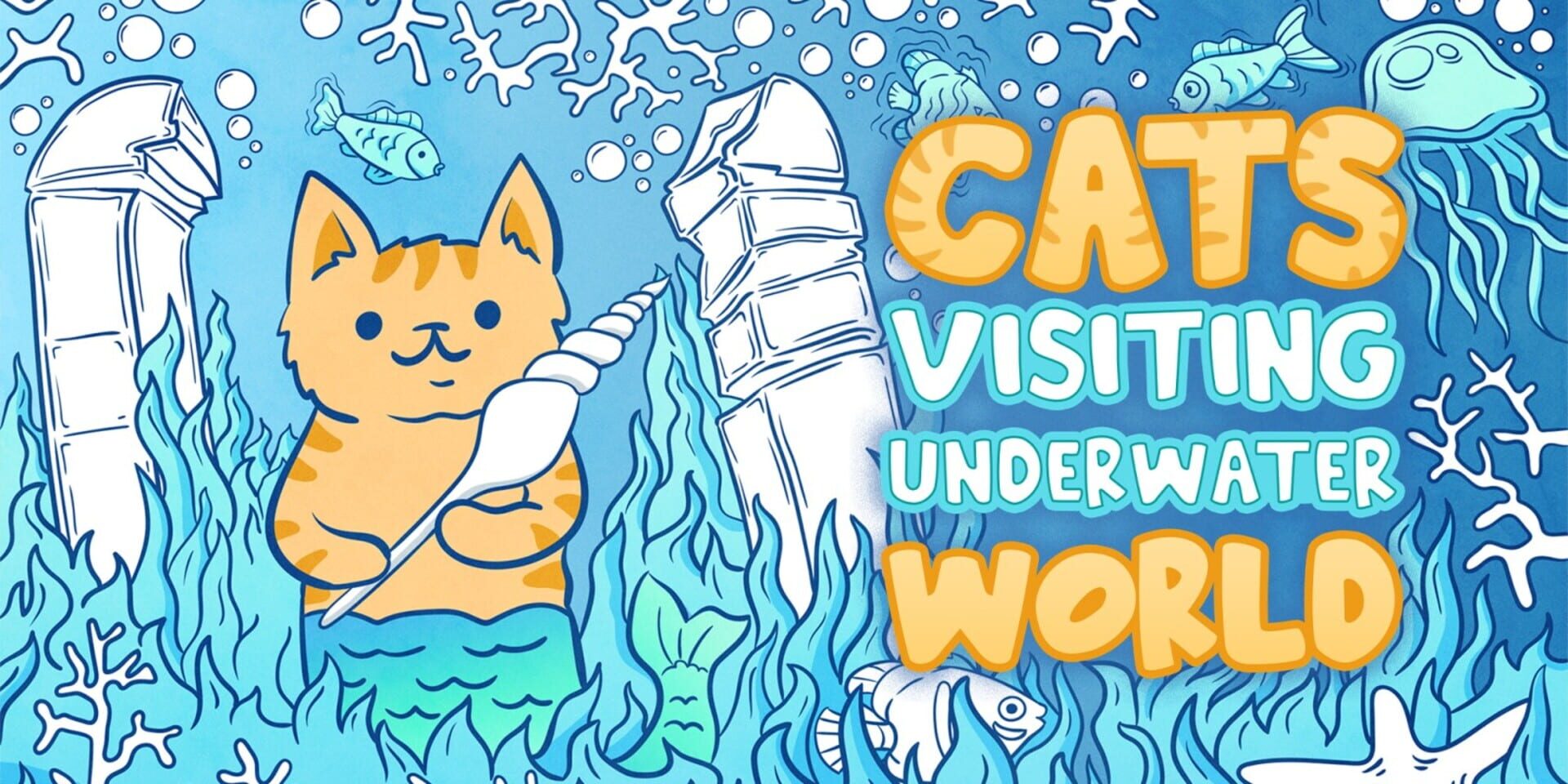 Foto do jogo Cats Visiting Underwater World