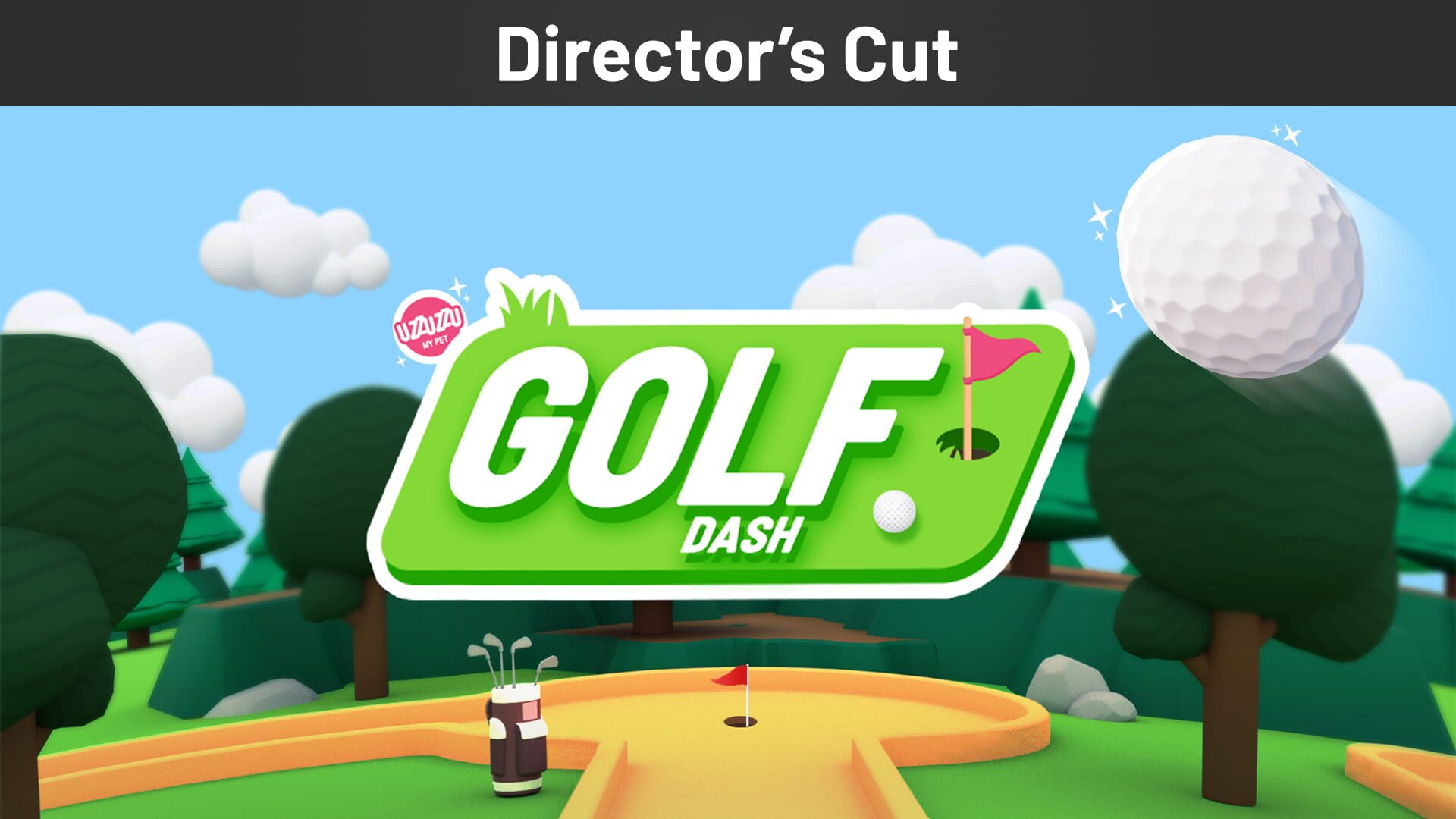Foto do jogo Uzzuzzu My Pet: Golf Dash - Director's Cut