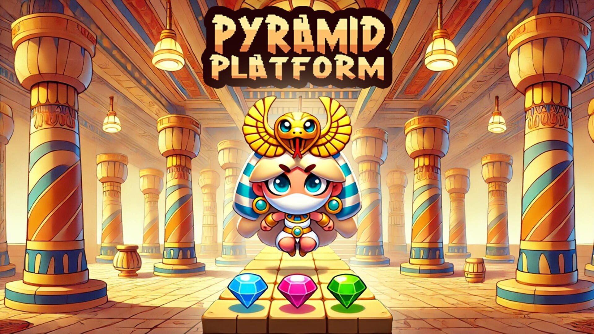 Foto do jogo Pyramid Platformer: The Gem Heist