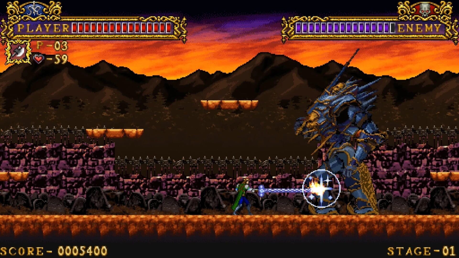 Foto do jogo Castlevania: The Adventure - Masque of Retribution