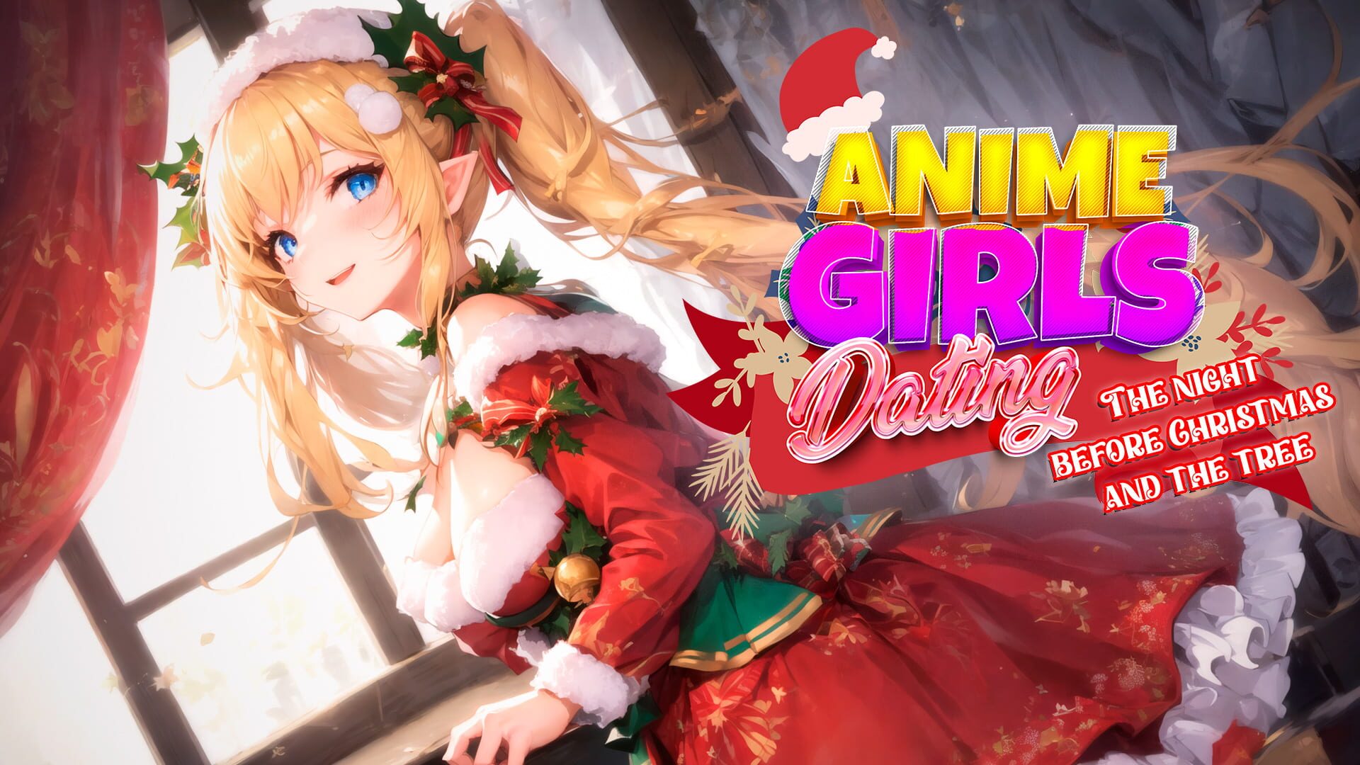 Foto do jogo Anime Girls Dating: The Night Before Christmas and the Tree