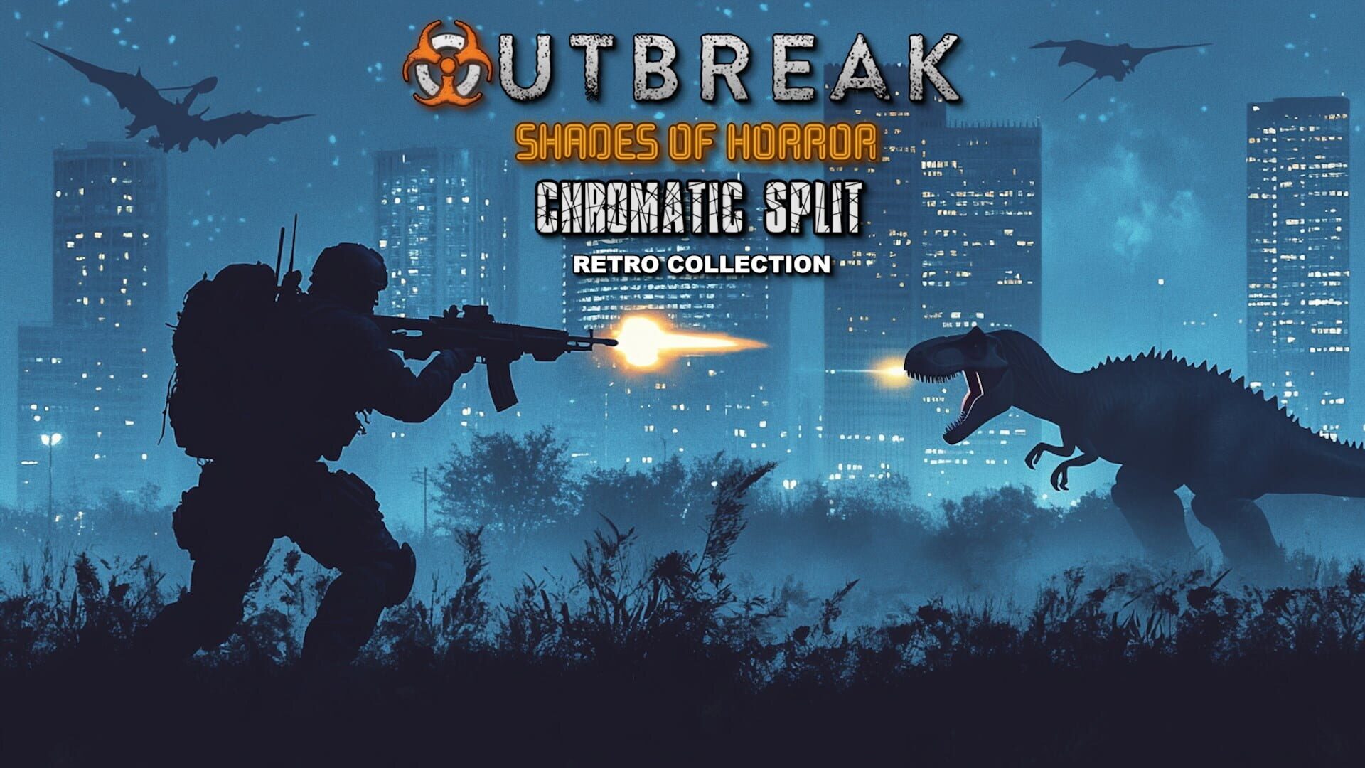 Foto do jogo Outbreak: Shades of Horror Chromatic Split Retro Collection