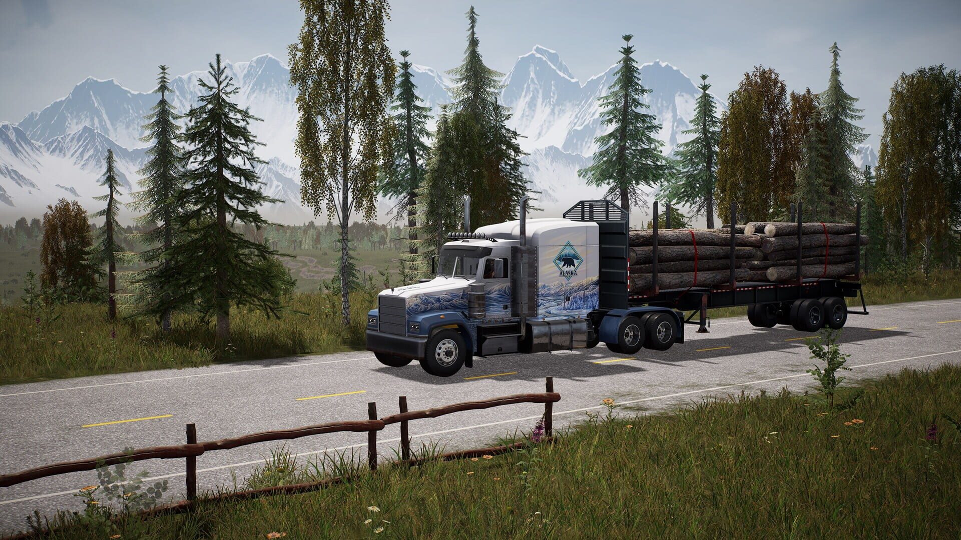 Foto do jogo Alaskan Road Truckers: Highway Edition - Cosmetic Bundle