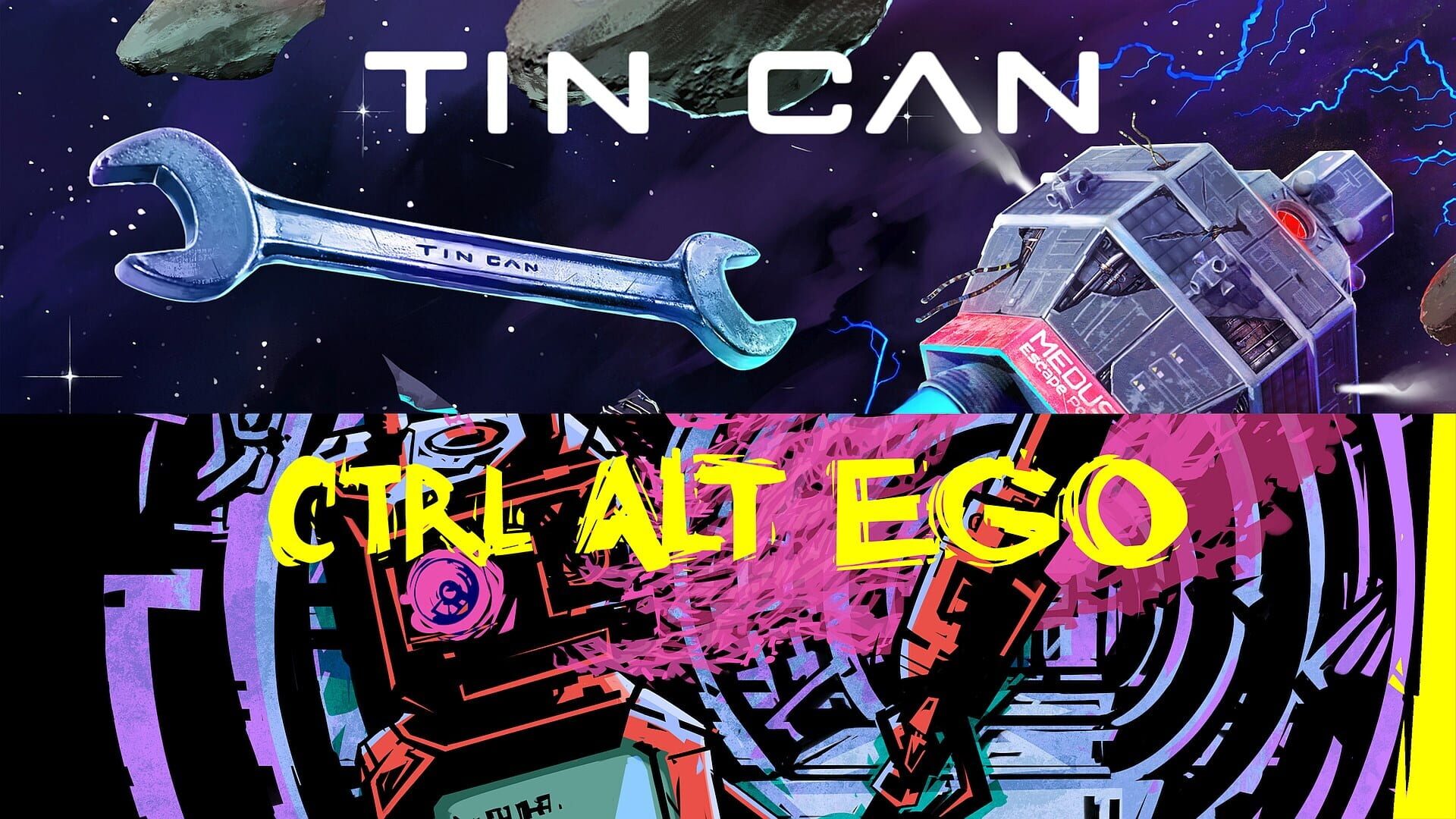 Foto do jogo Out of Control: Space Survival Bundle: Ctrl Alt Ego + Tin Can: Supporter Edition