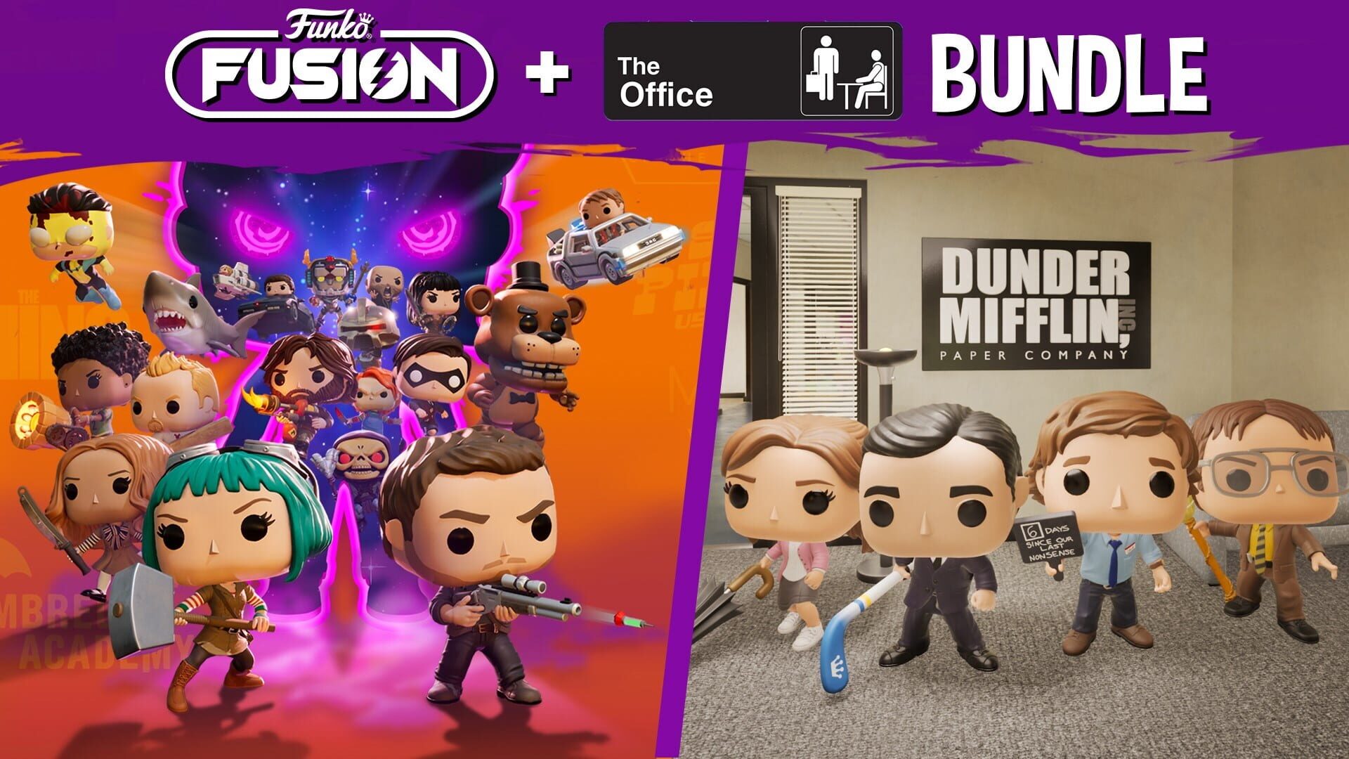 Foto do jogo Funko Fusion: The Office Cameo Pack Bundle