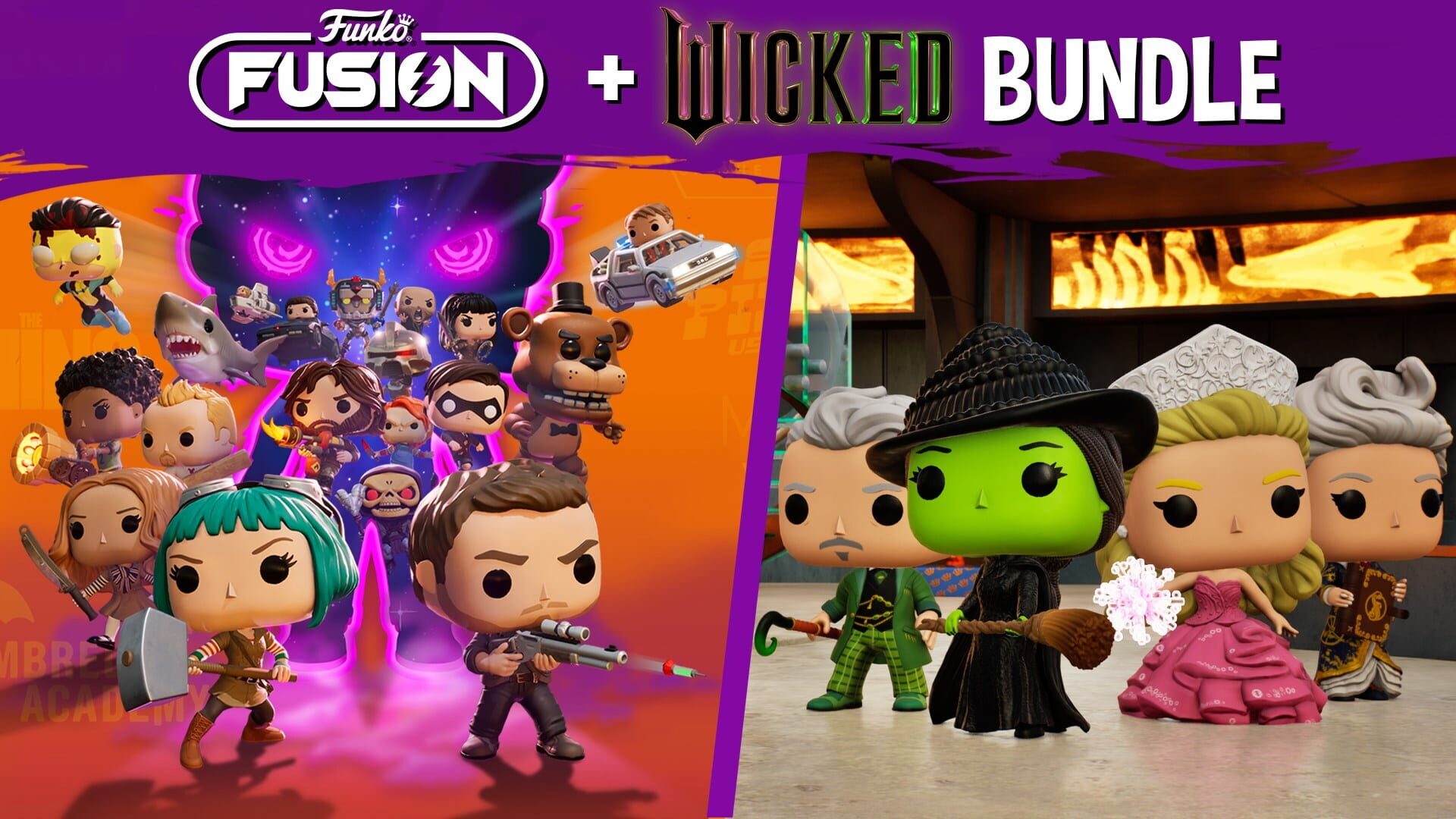 Foto do jogo Funko Fusion: Funko Fusion and Wicked Movie DLC Bundle