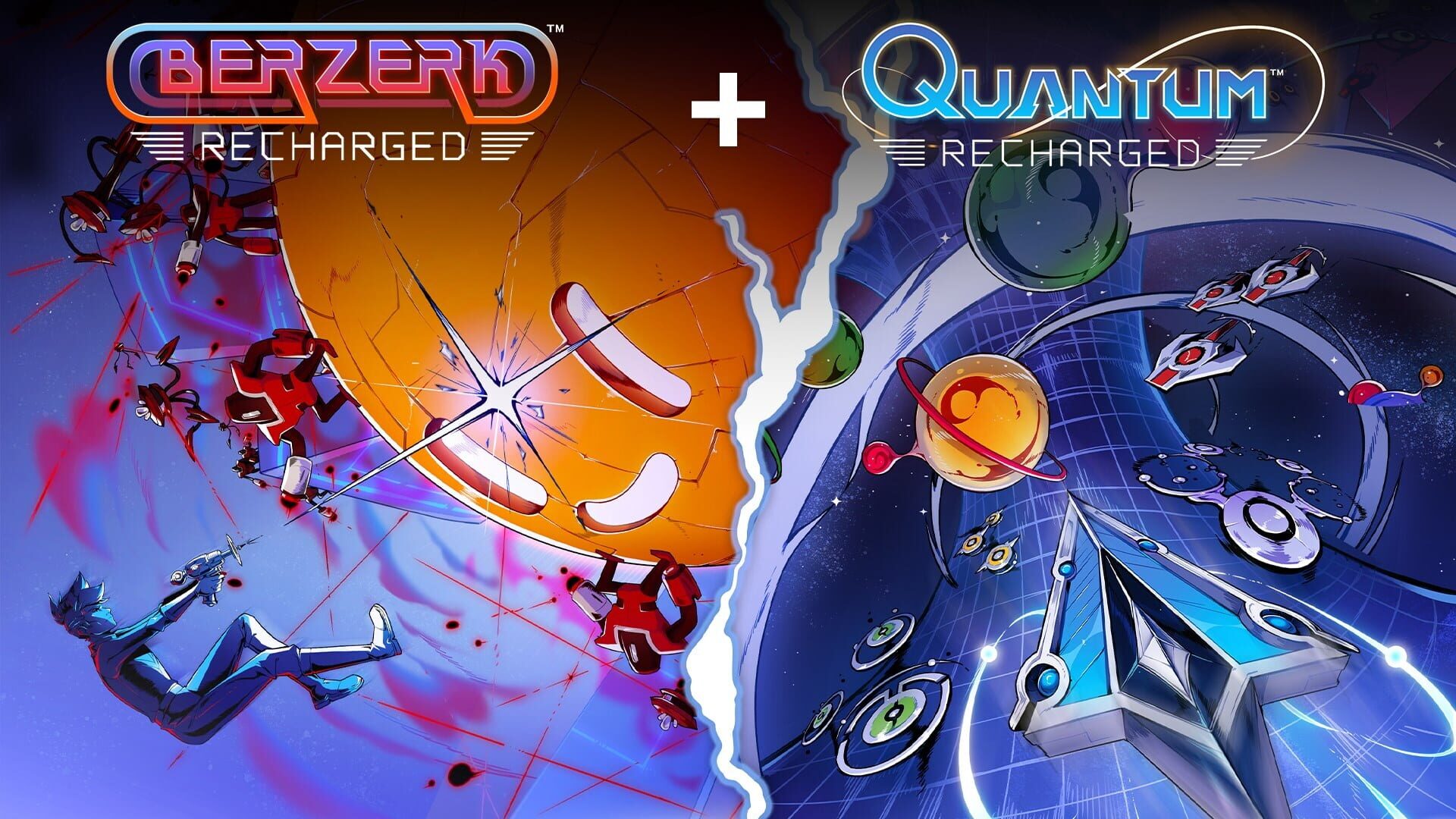 Foto do jogo Atari Recharged Bundle: Berzerk + Quantum