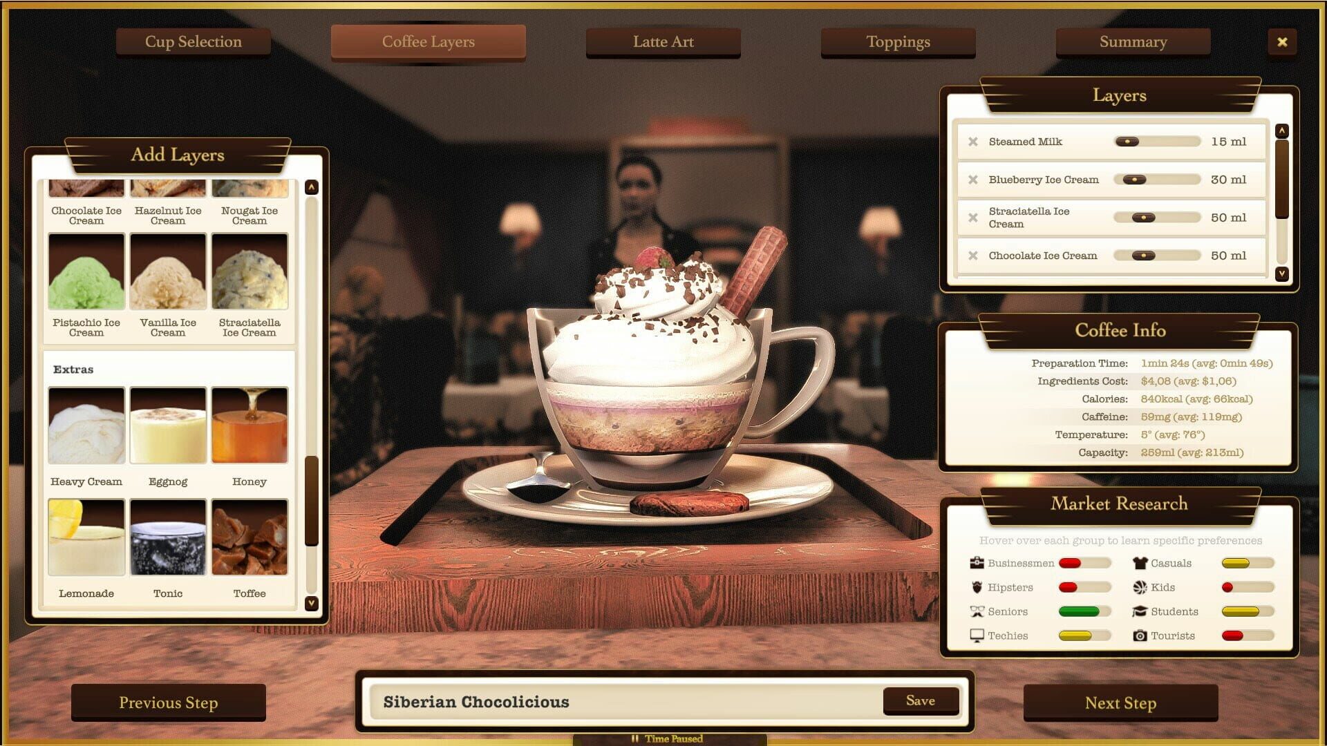 Foto do jogo Espresso Tycoon & Tank Mechanic Simulator