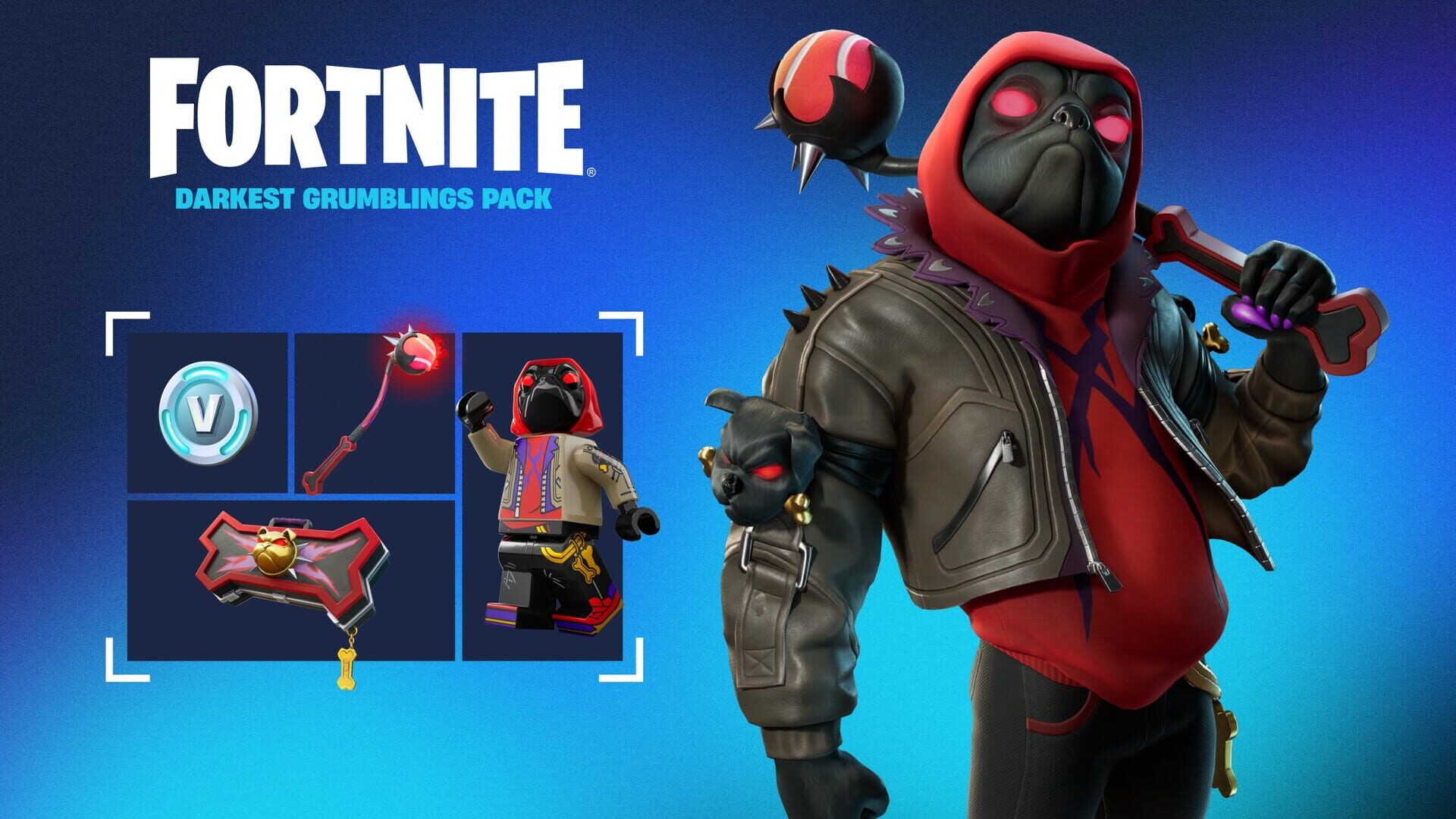 Foto do jogo Fortnite: Darkest Grumblings Pack