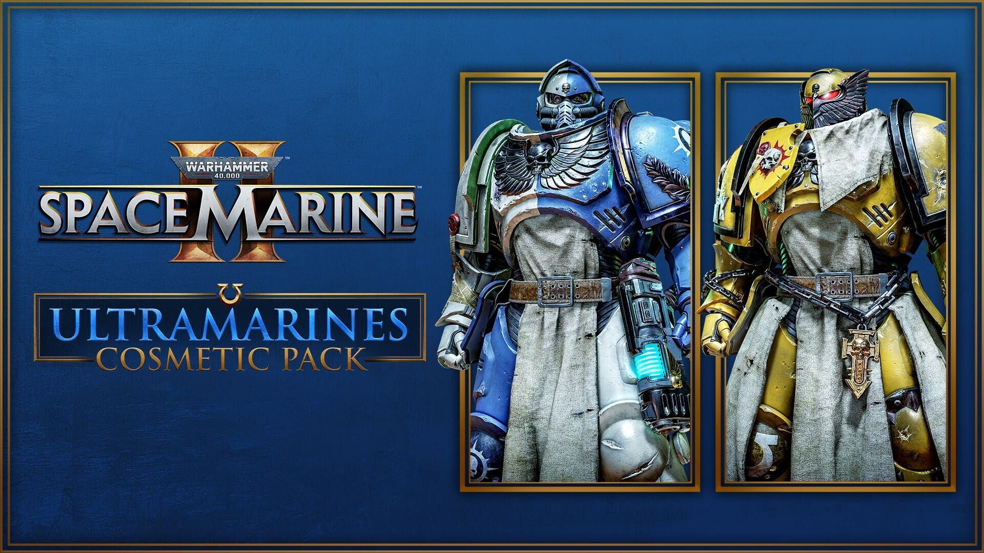 Foto do jogo Warhammer 40,000: Space Marine II - Ultramarines Cosmetic Pack