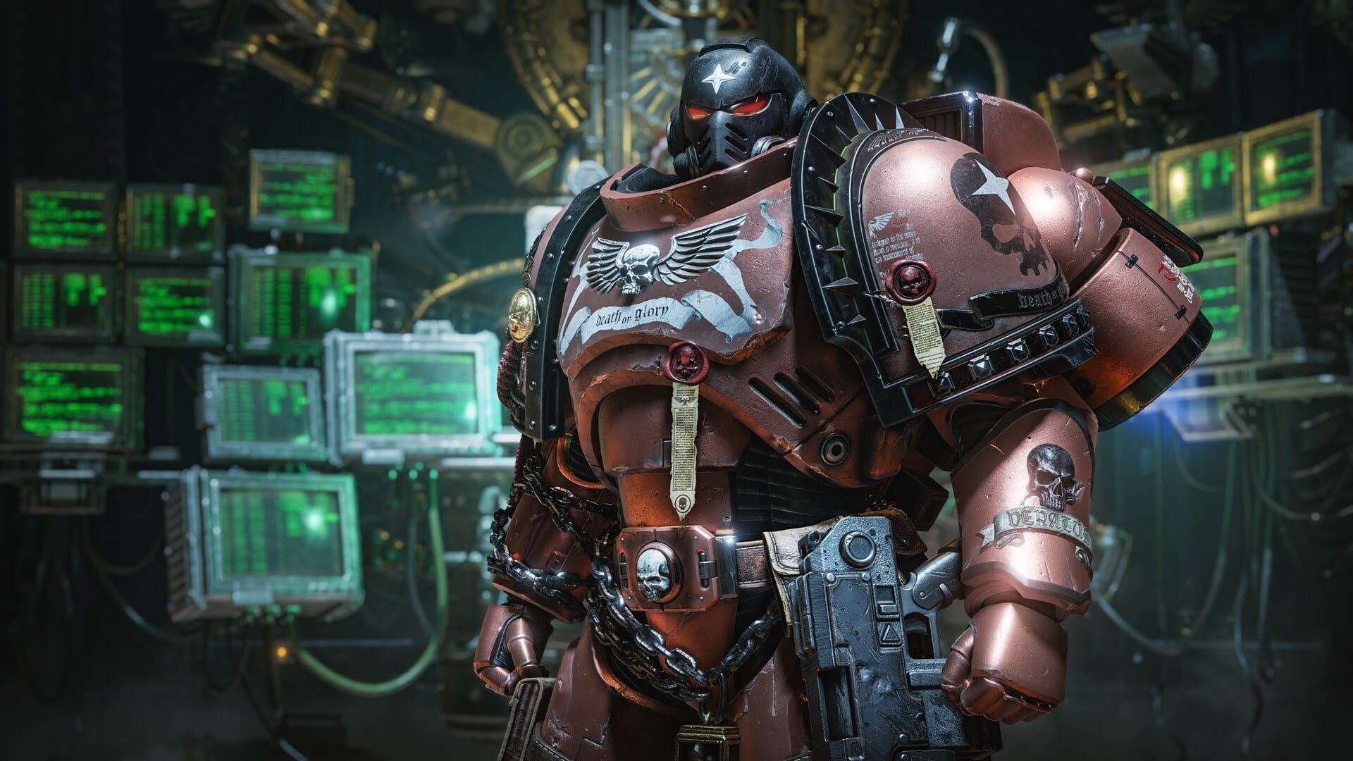 Foto do jogo Warhammer 40,000: Space Marine II - Ultramarines Cosmetic Pack