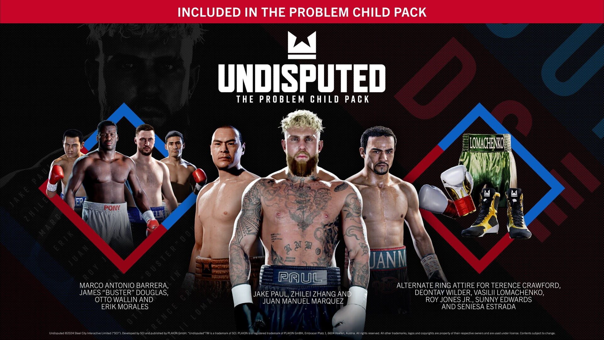 Foto do jogo Undisputed: The Problem Child Pack