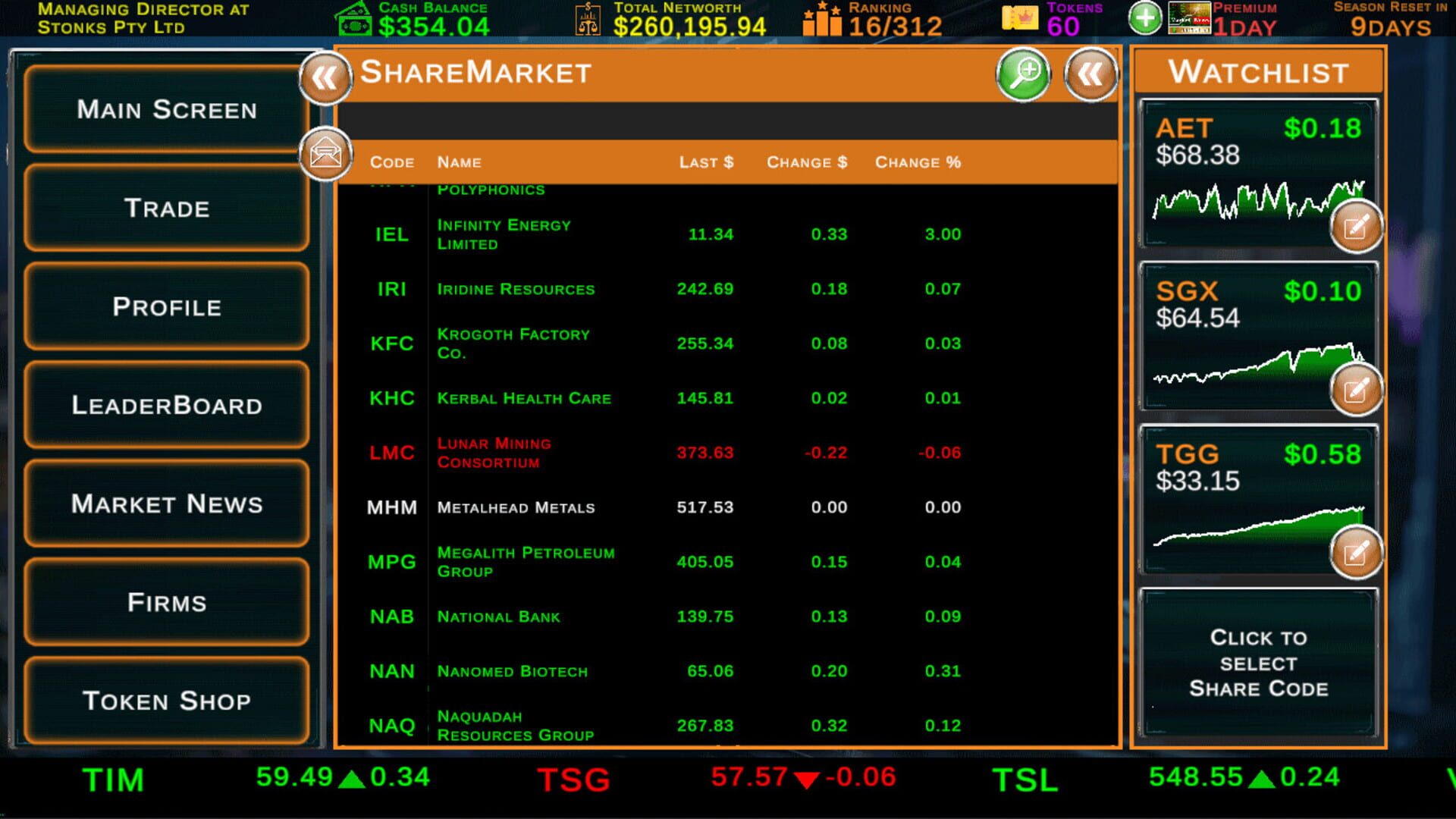 Foto do jogo Stock Market Tycoon: Challenge