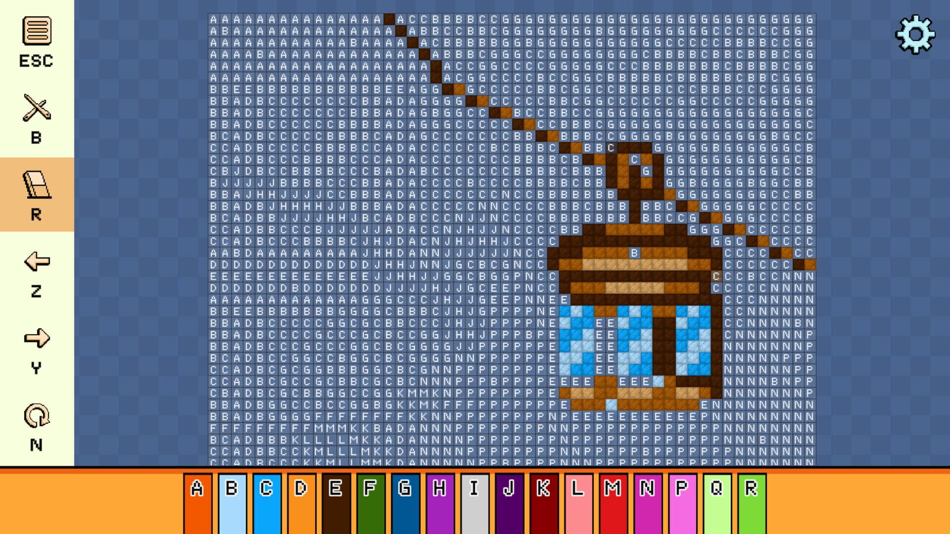 Pixel Cross Stitch: Color by Number - Winter Pack 2